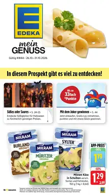 EDEKA Stralsund Prospekt (ab 26.10.2026) zum Blättern
