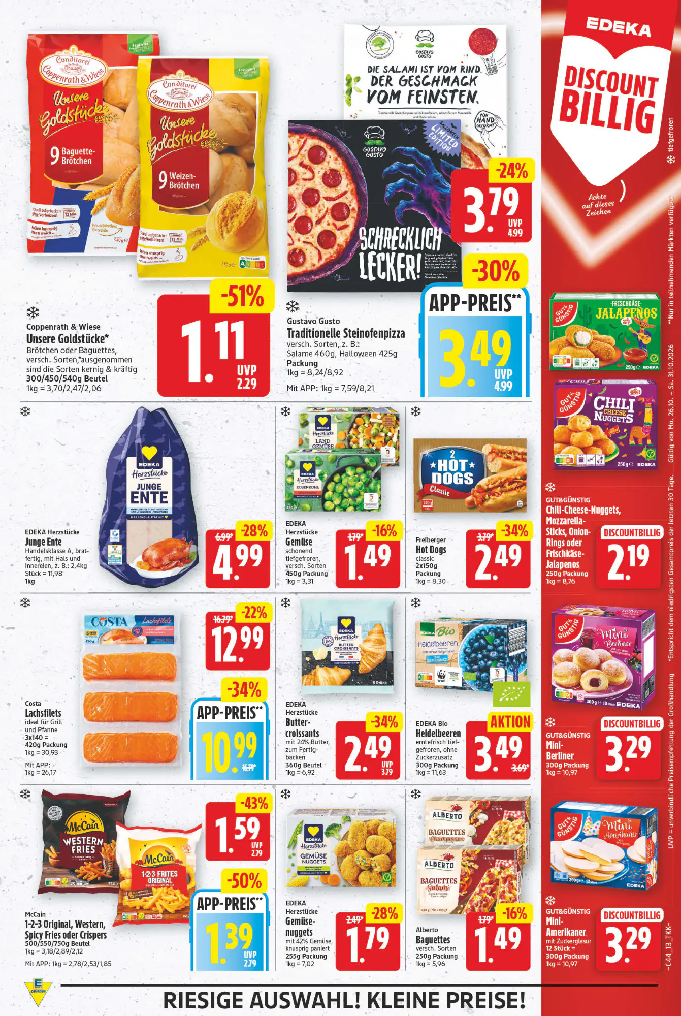 EDEKA Wucherpfennig Prospekt (ab 26.10.2026) zum Blättern - Seite 13