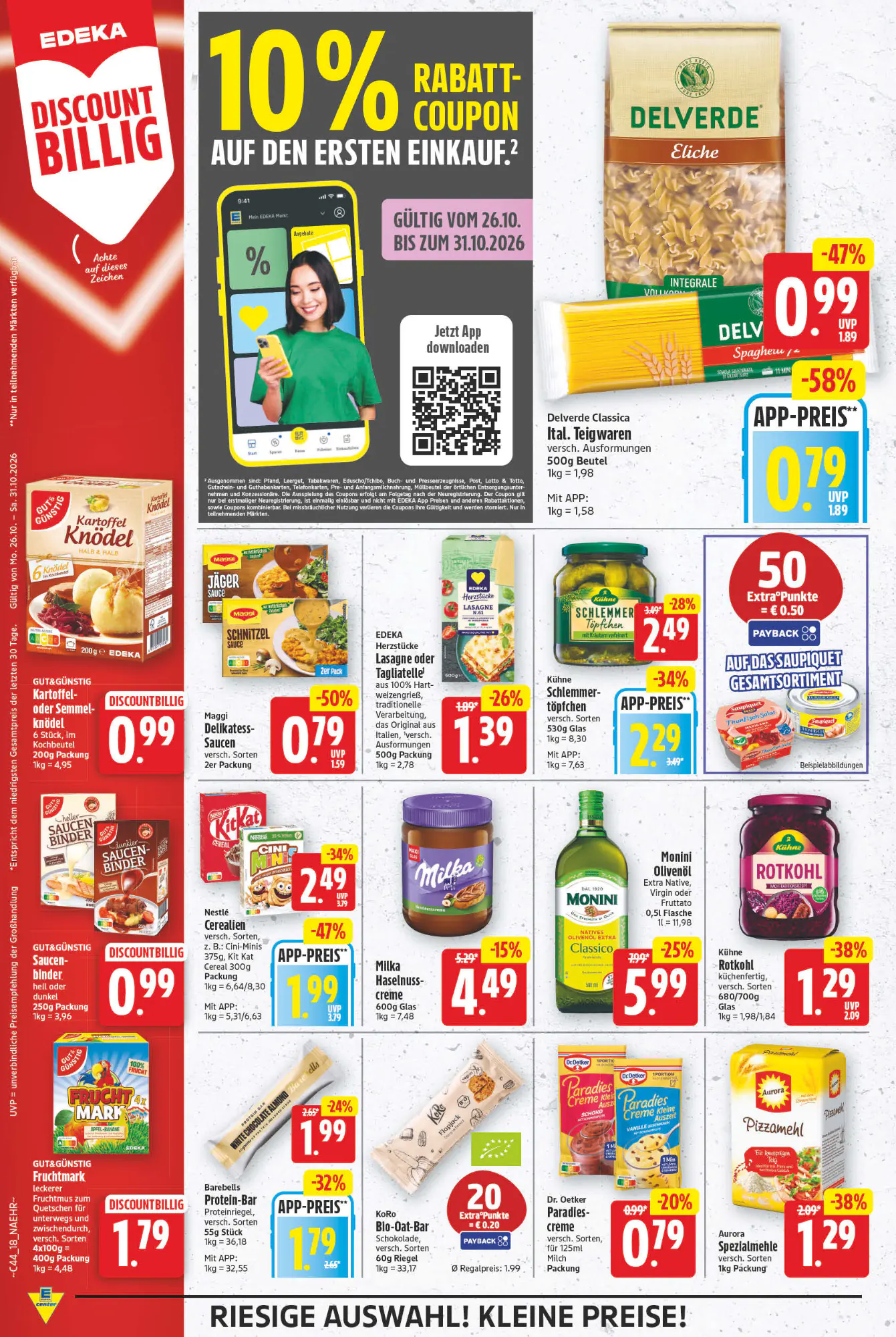 EDEKA Wucherpfennig Prospekt (ab 26.10.2026) zum Blättern - Seite 18