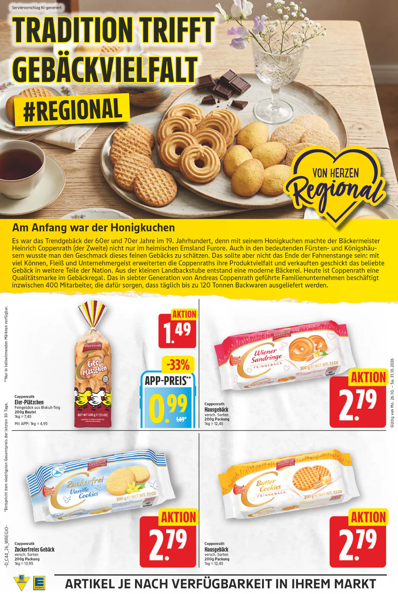 EDEKA Wucherpfennig Prospekt (ab 26.10.2026) zum Blättern - Seite 26