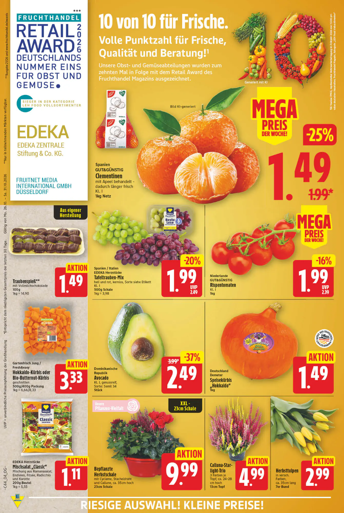 EDEKA Wucherpfennig Prospekt (ab 26.10.2026) zum Blättern - Seite 4