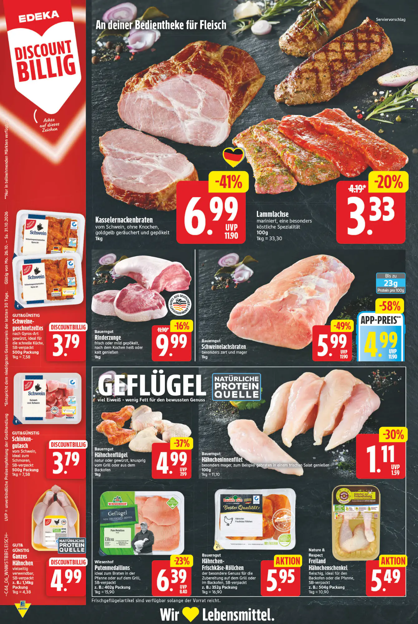 EDEKA Wucherpfennig Prospekt (ab 26.10.2026) zum Blättern - Seite 6
