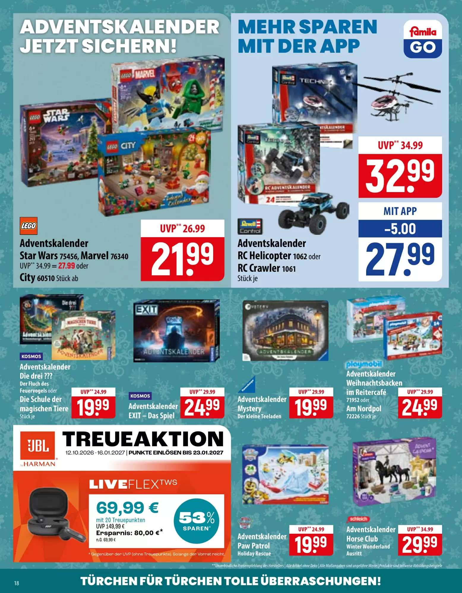 Famila Nord Ost Prospekt (ab 26.10.2026) zum Blättern - Seite 18