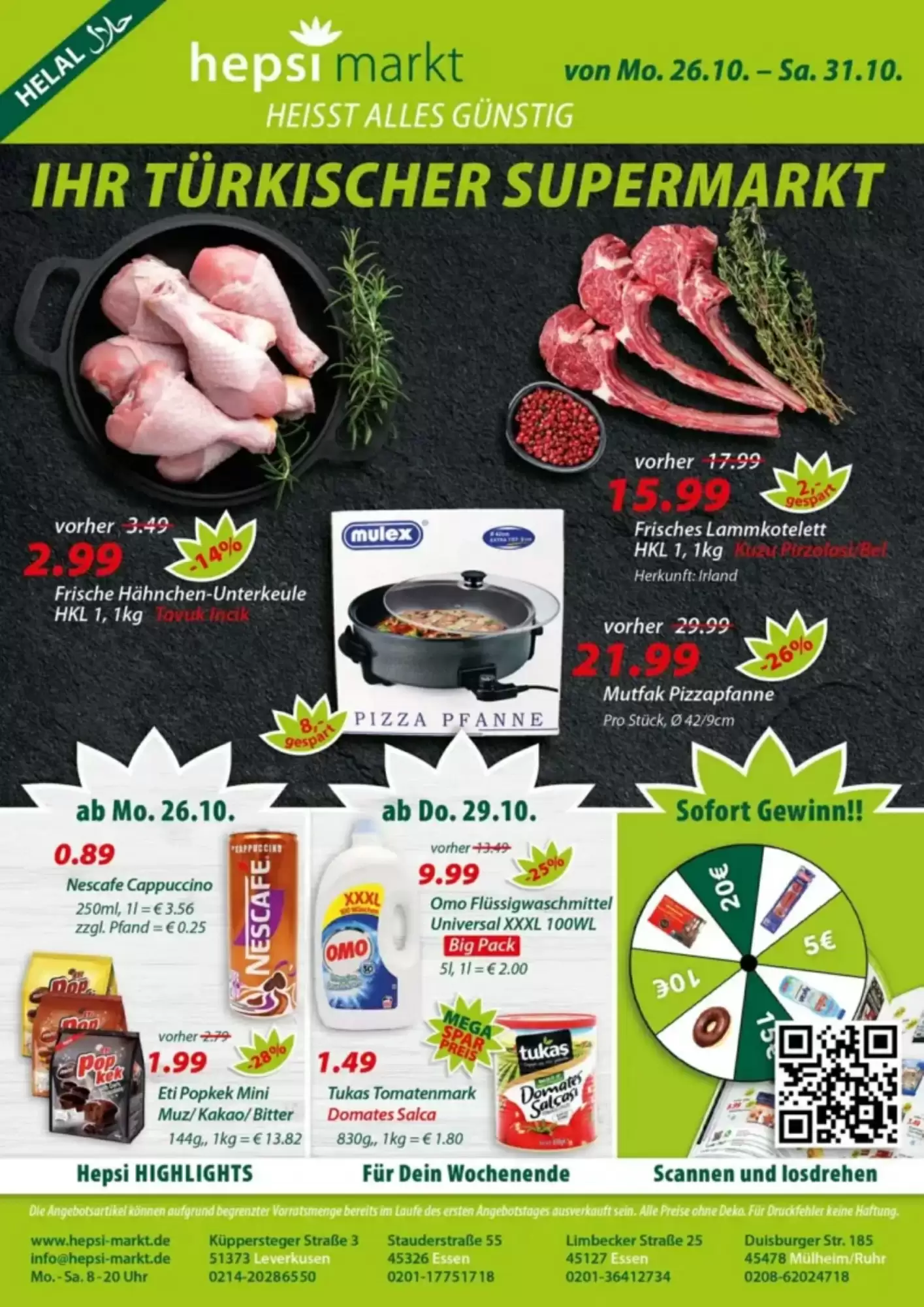 Hepsi-Markt Prospekt (ab 26.10.2026) zum Blättern - Seite 1