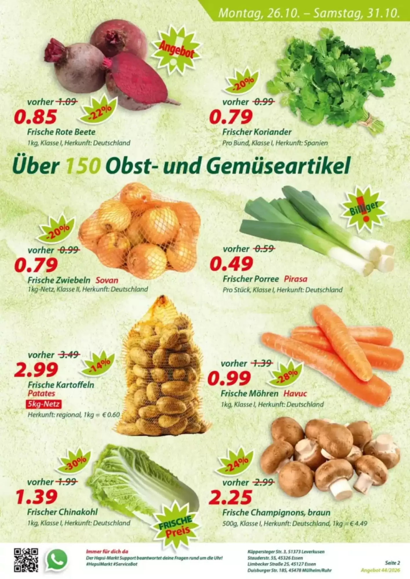 Hepsi-Markt Prospekt (ab 26.10.2026) zum Blättern - Seite 2