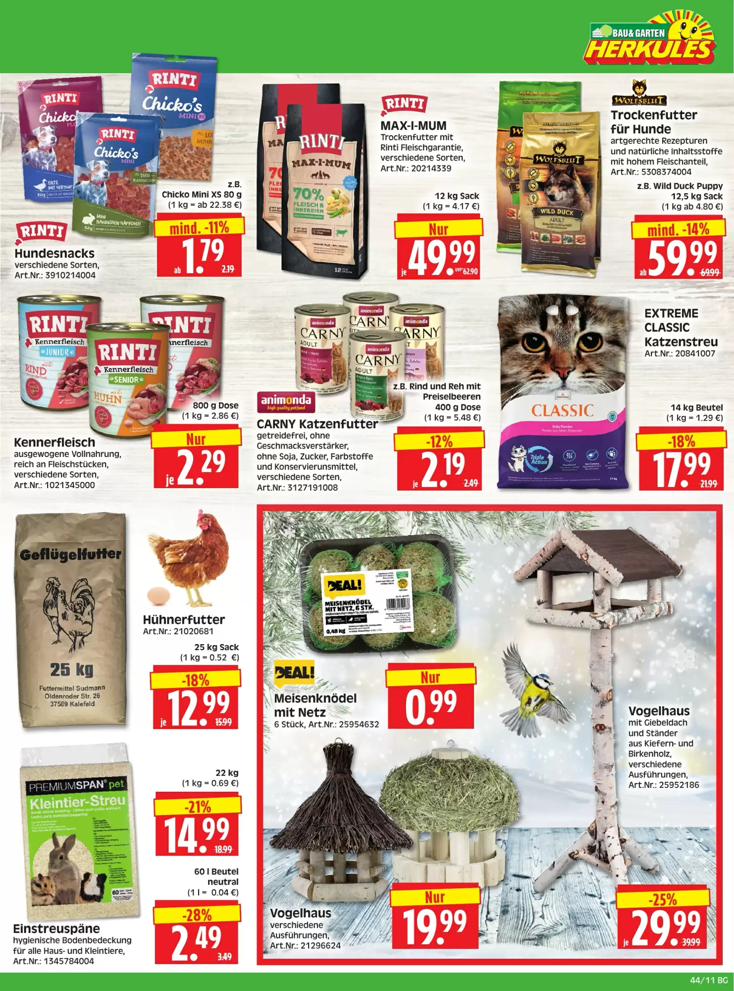 Herkules Baumarkt Prospekt (ab 26.10.2026) zum Blättern - Seite 11