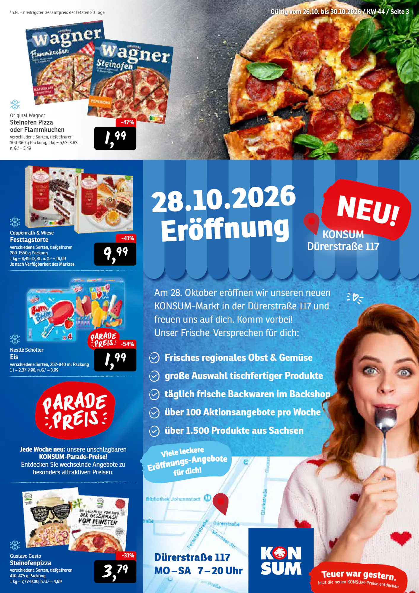 KONSUM Prospekt (ab 26.10.2026) zum Blättern - Seite 3