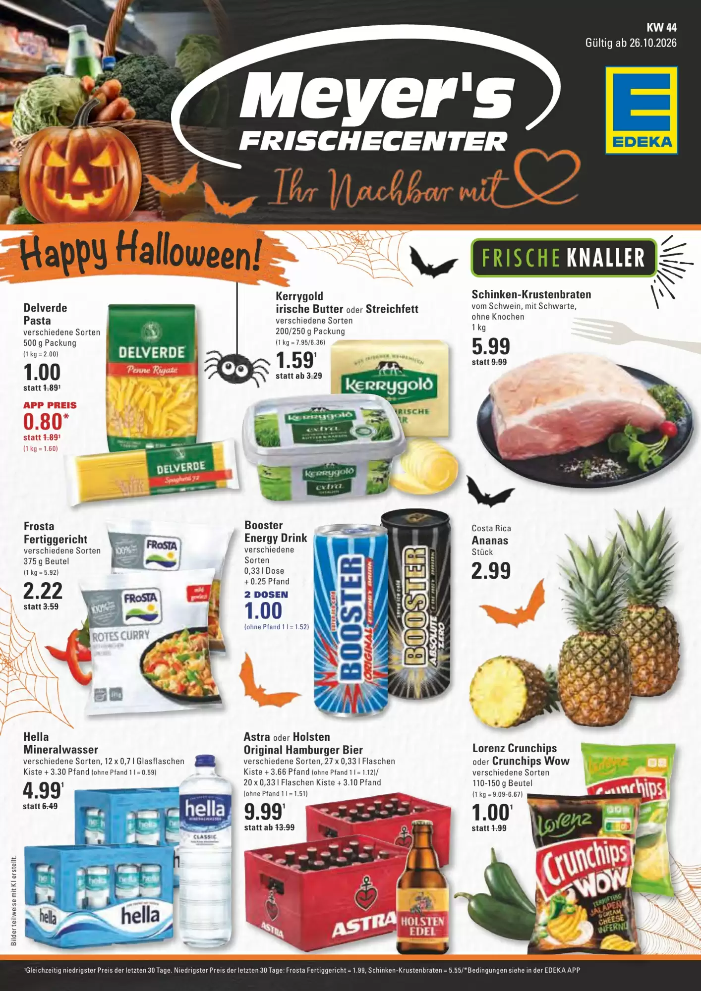 Meyer's Frischemarkt Prospekt (ab 26.10.2026) zum Blättern - Seite 1