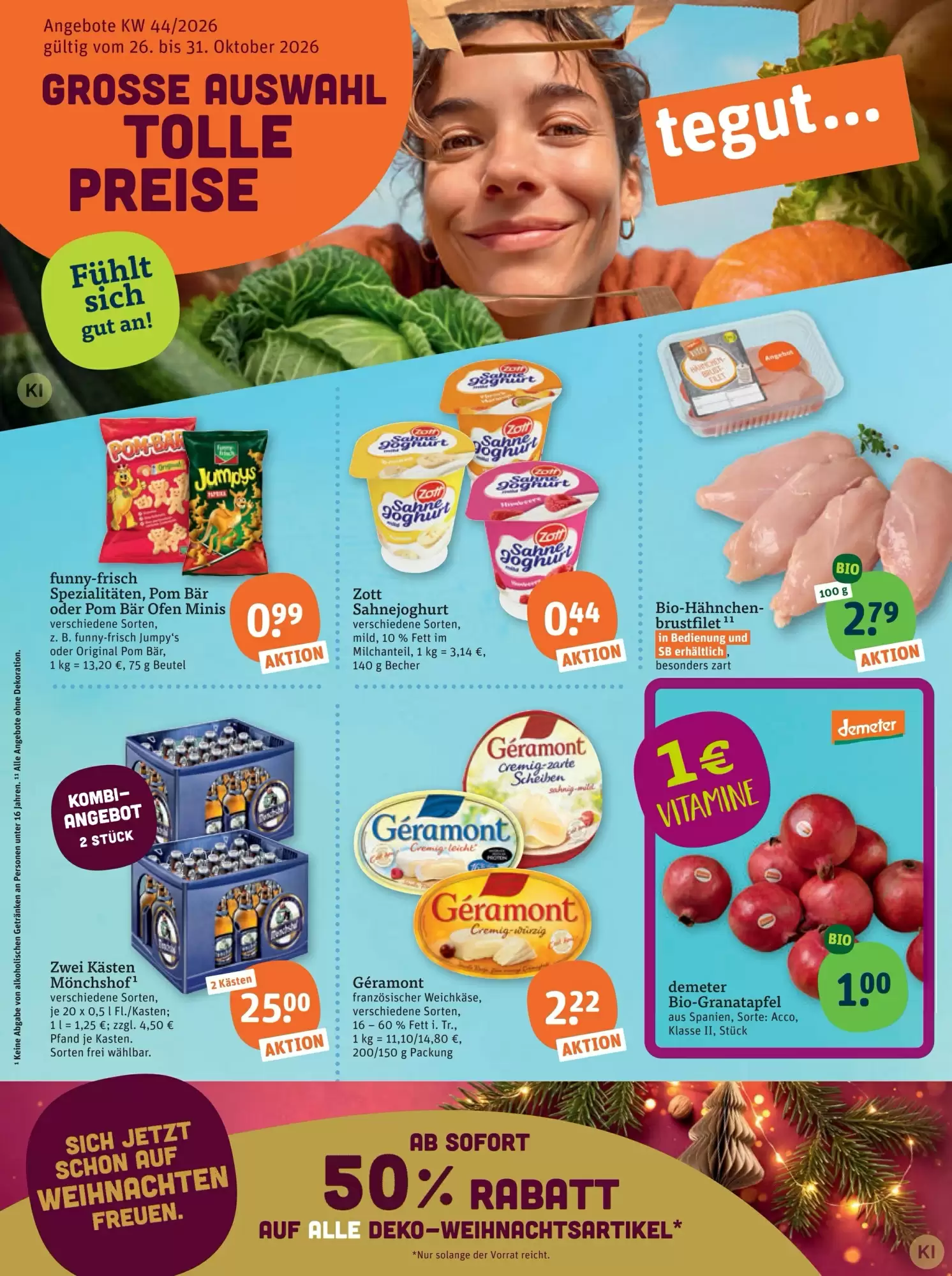 tegut Prospekt (ab 26.10.2026) zum Blättern - Seite 3