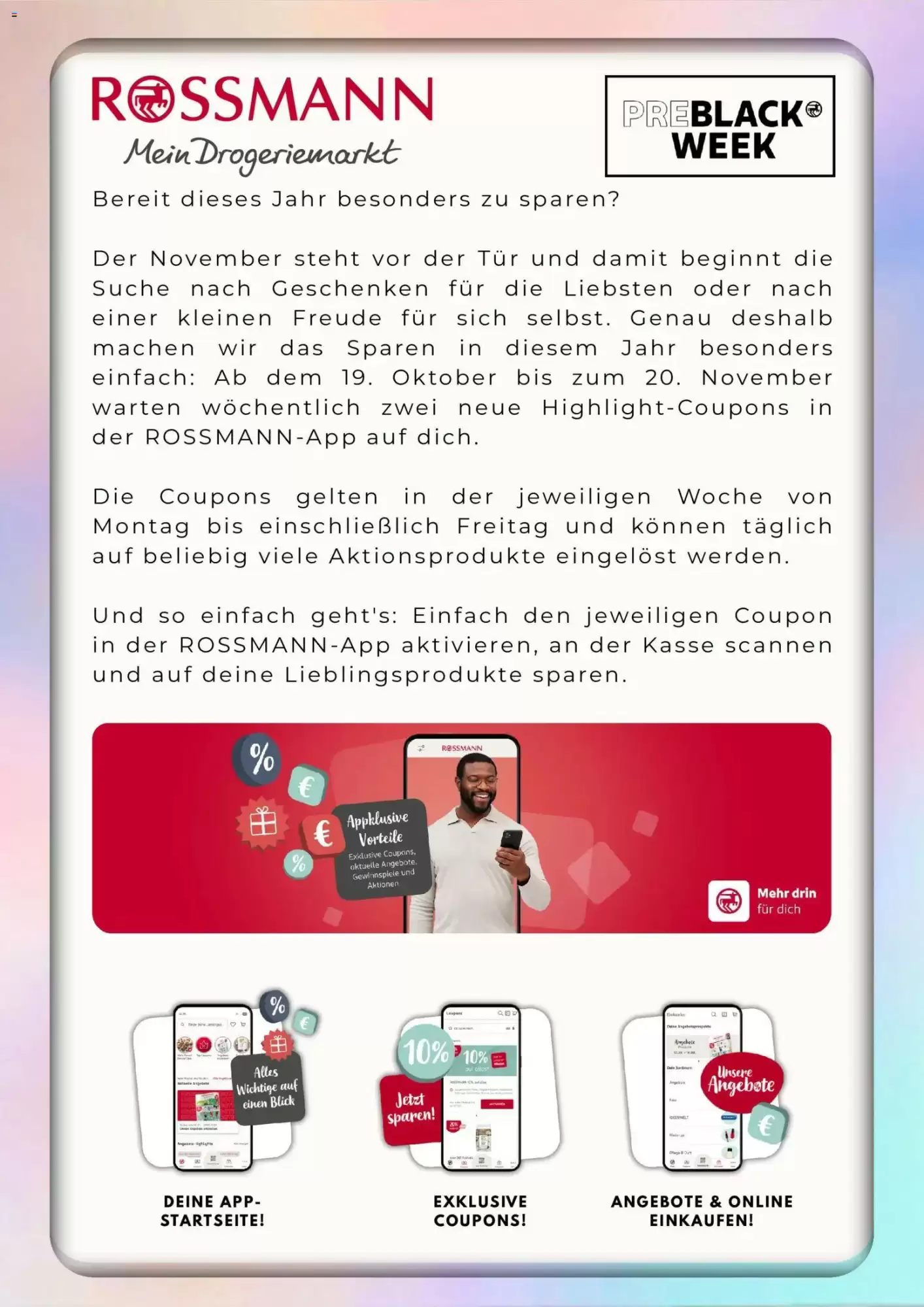 Rossmann Prospekt (ab 26.10.2026) zum Blättern - Seite 3