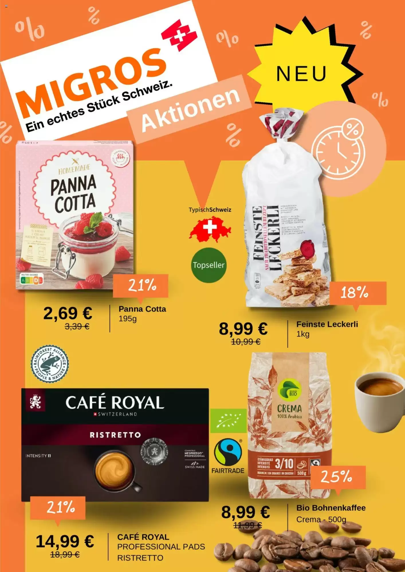 Migros Prospekt (ab 27.10.2026) zum Blättern - Seite 1