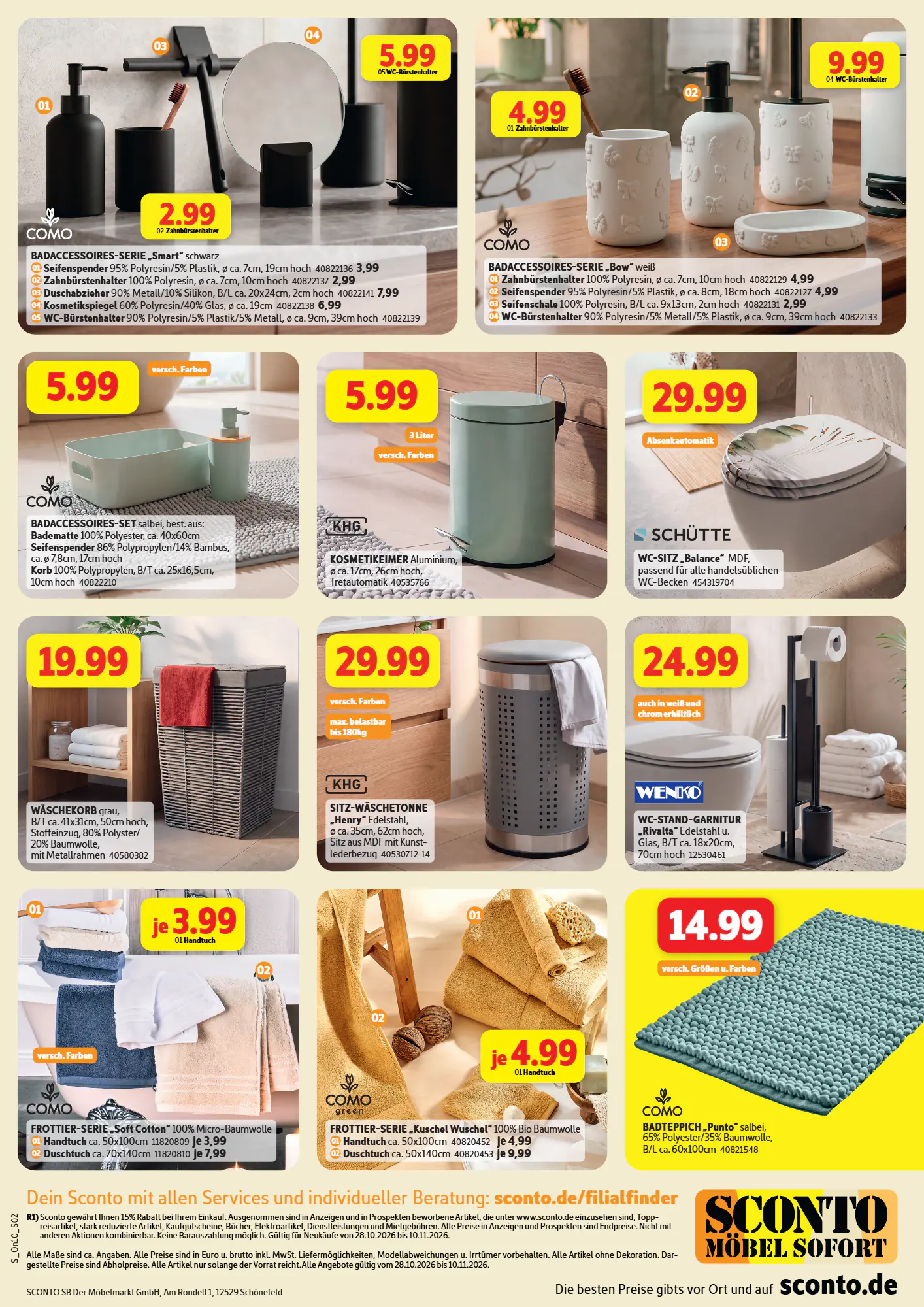 SCONTO Prospekt (ab 28.10.2026) zum Blättern - Seite 2