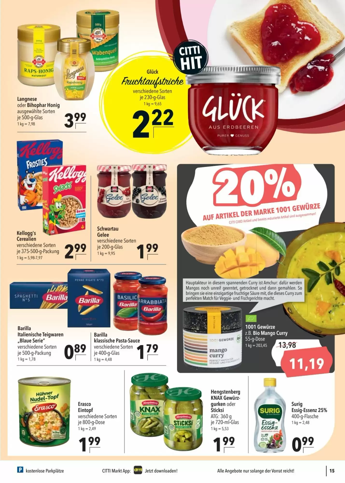 CITTI Markt Prospekt (ab 28.10.2026) zum Blättern - Seite 15