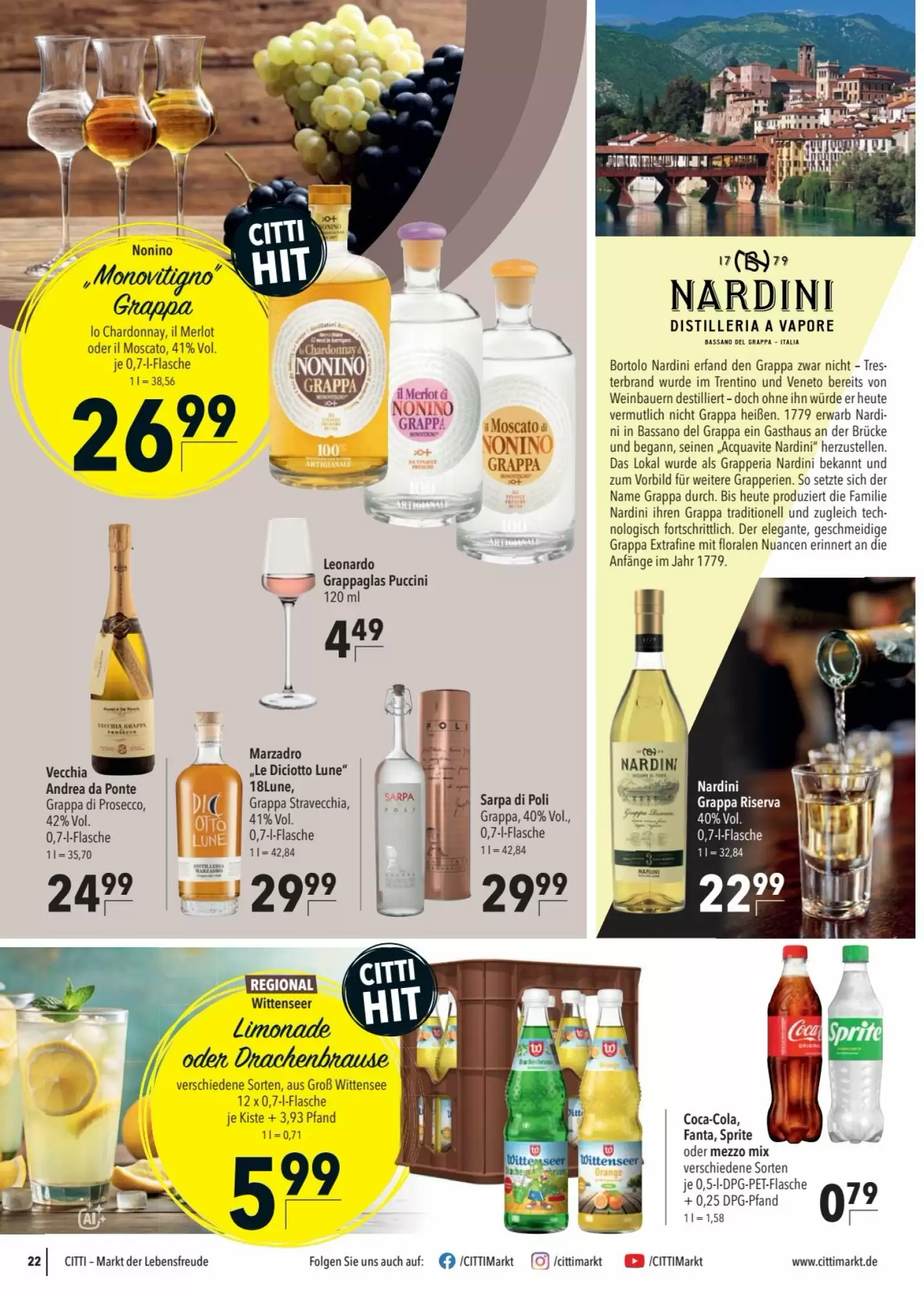 CITTI Markt Prospekt (ab 28.10.2026) zum Blättern - Seite 22