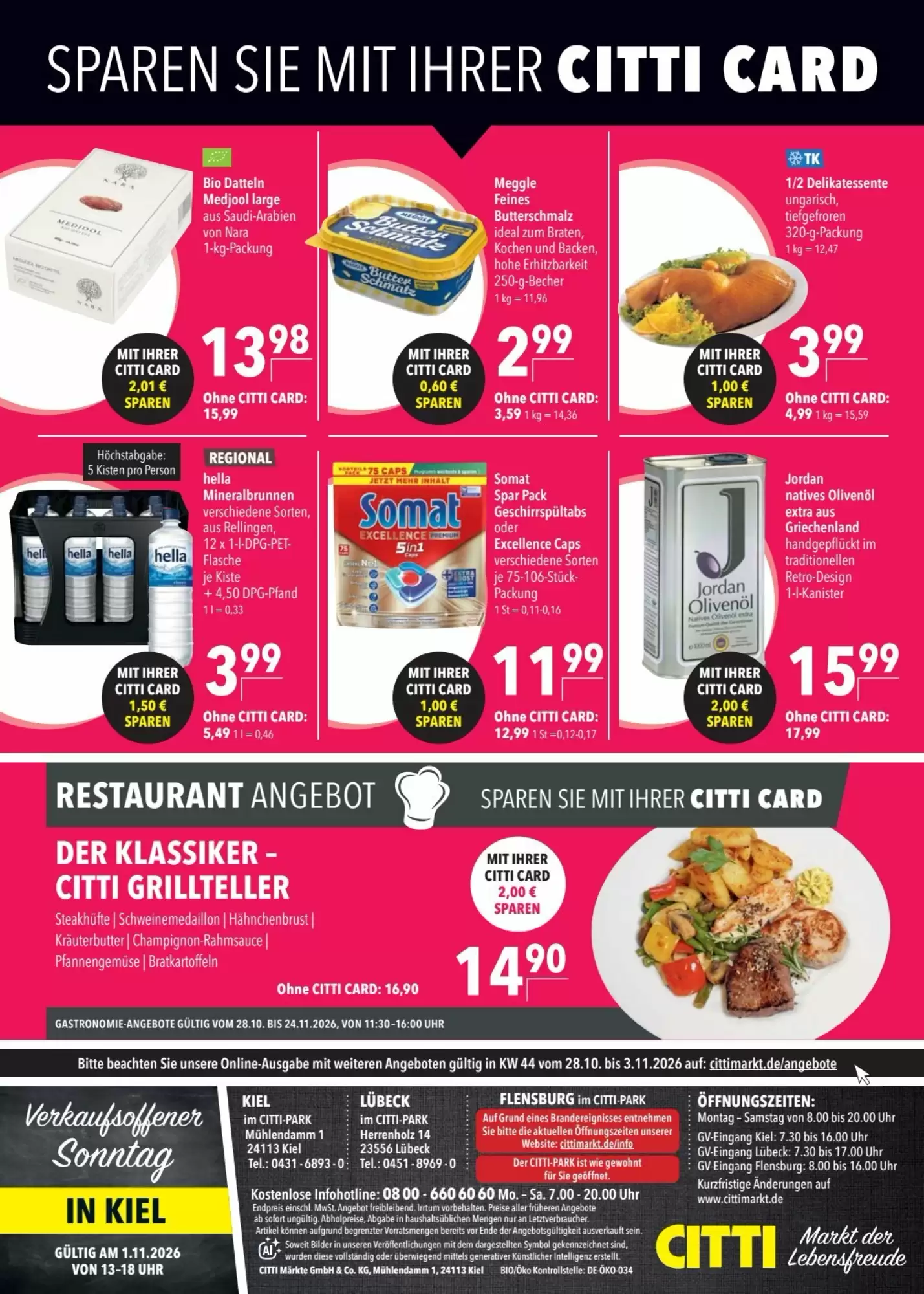 CITTI Markt Prospekt (ab 28.10.2026) zum Blättern - Seite 26