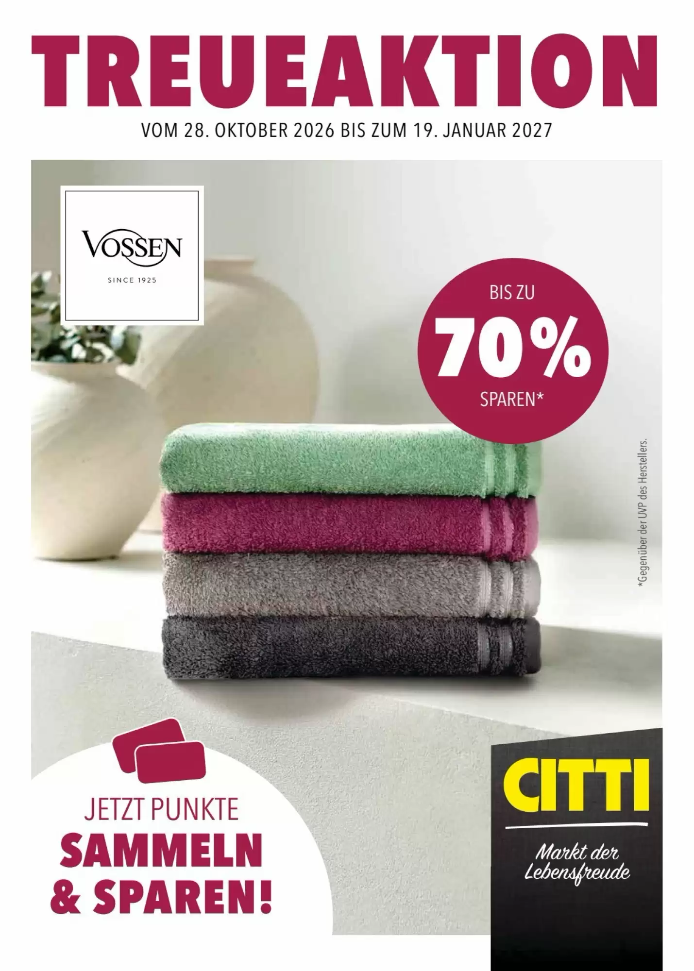 CITTI Markt Prospekt (ab 28.10.2026) zum Blättern - Seite 27