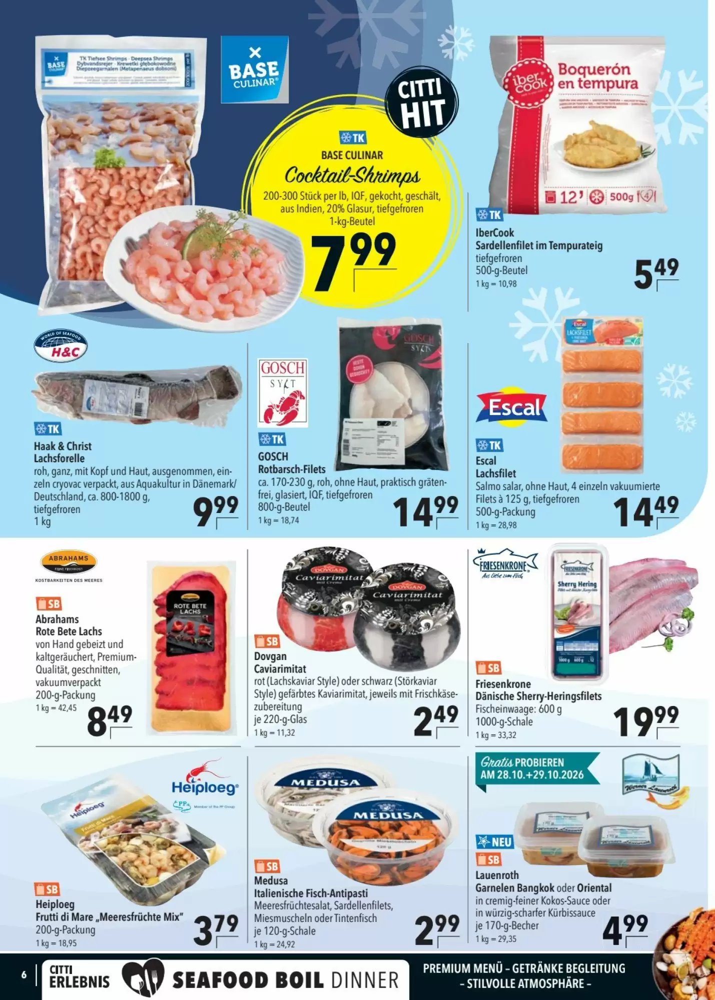 CITTI Markt Prospekt (ab 28.10.2026) zum Blättern - Seite 6