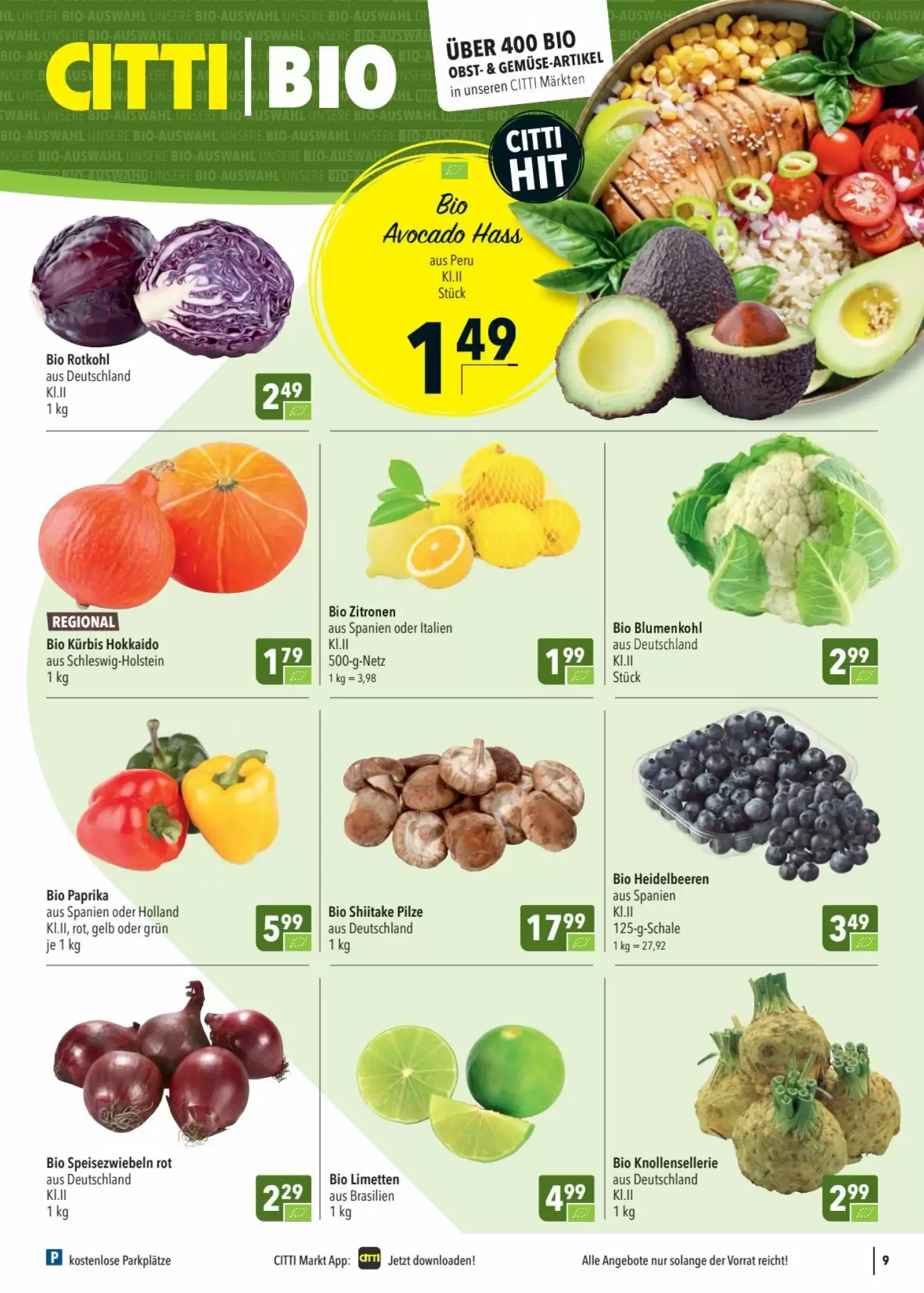 CITTI Markt Prospekt (ab 28.10.2026) zum Blättern - Seite 9