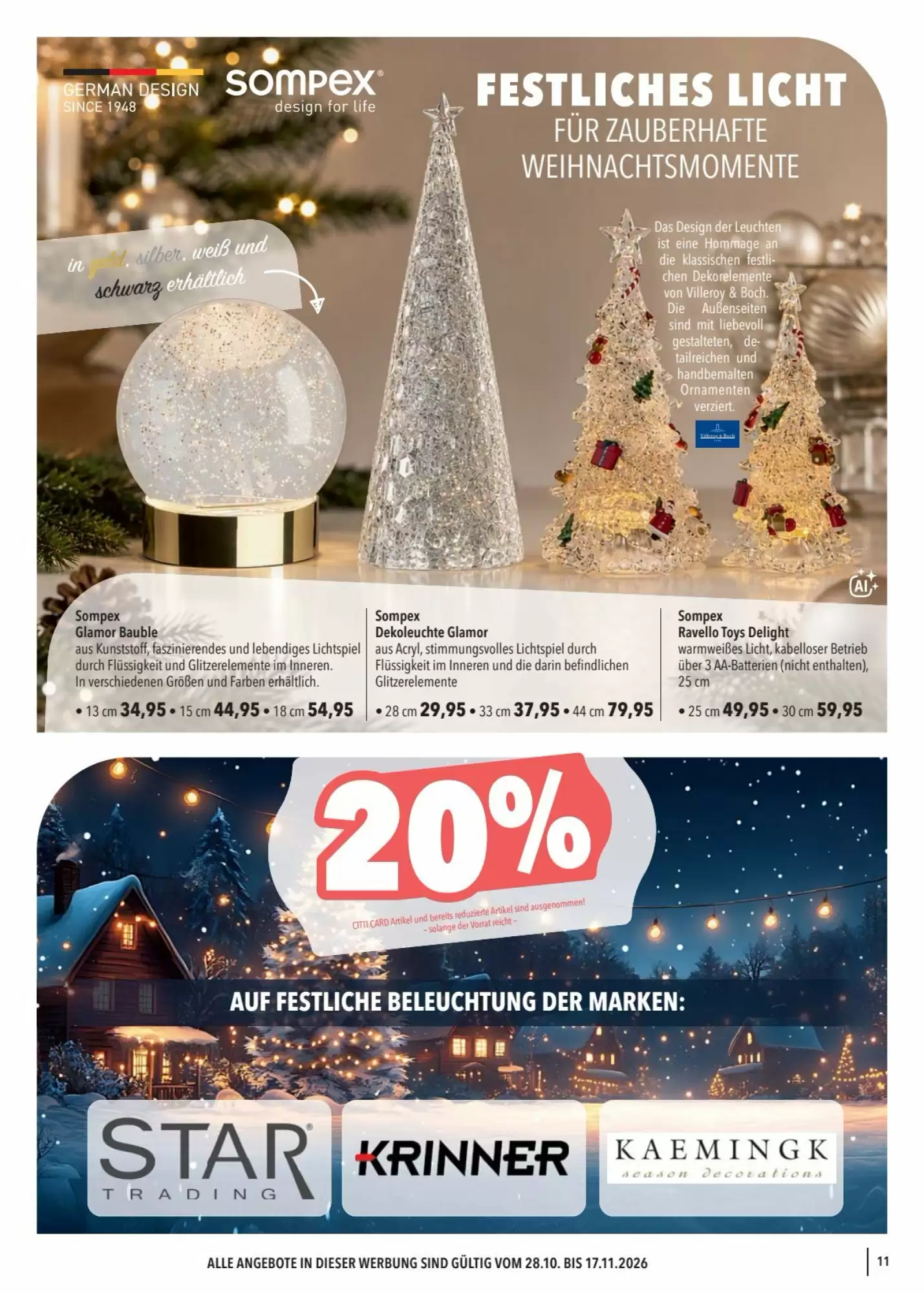 CITTI Markt Prospekt (ab 28.10.2026) zum Blättern - Seite 11