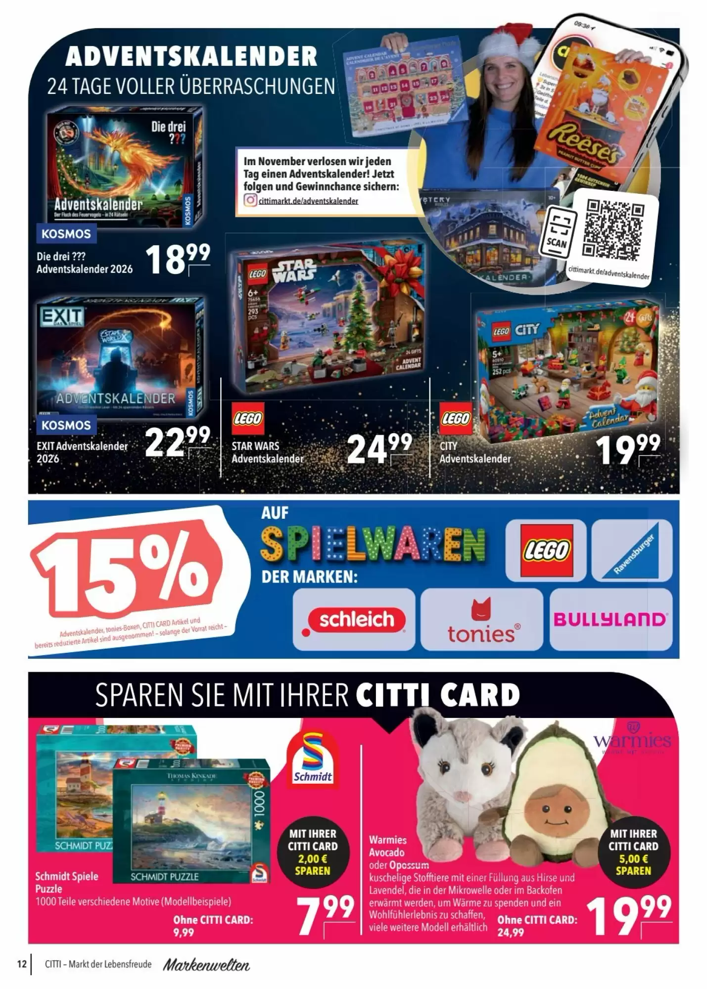 CITTI Markt Prospekt (ab 28.10.2026) zum Blättern - Seite 12