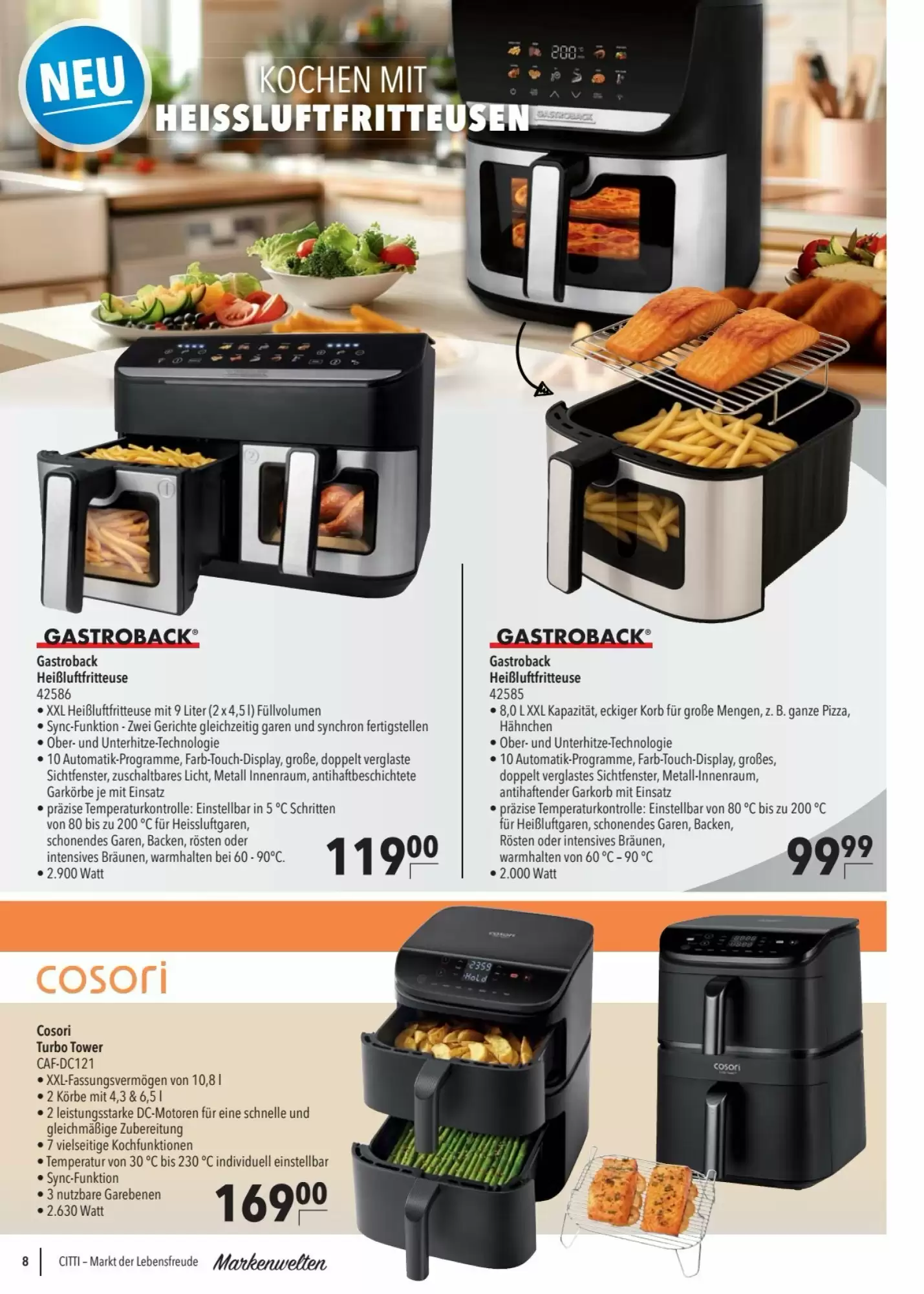 CITTI Markt Prospekt (ab 28.10.2026) zum Blättern - Seite 8