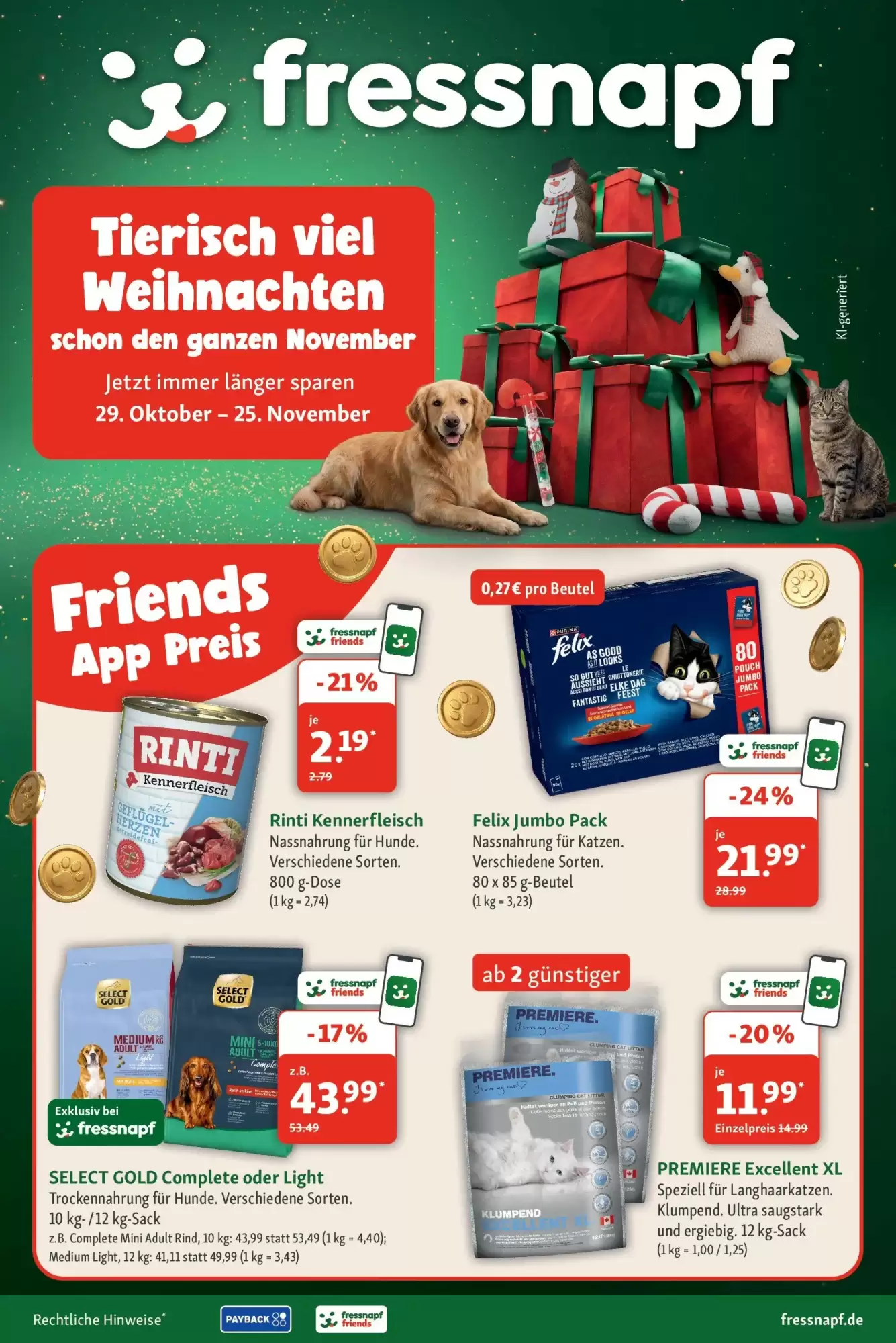 Fressnapf Prospekt (ab 28.10.2026) zum Blättern - Seite 1