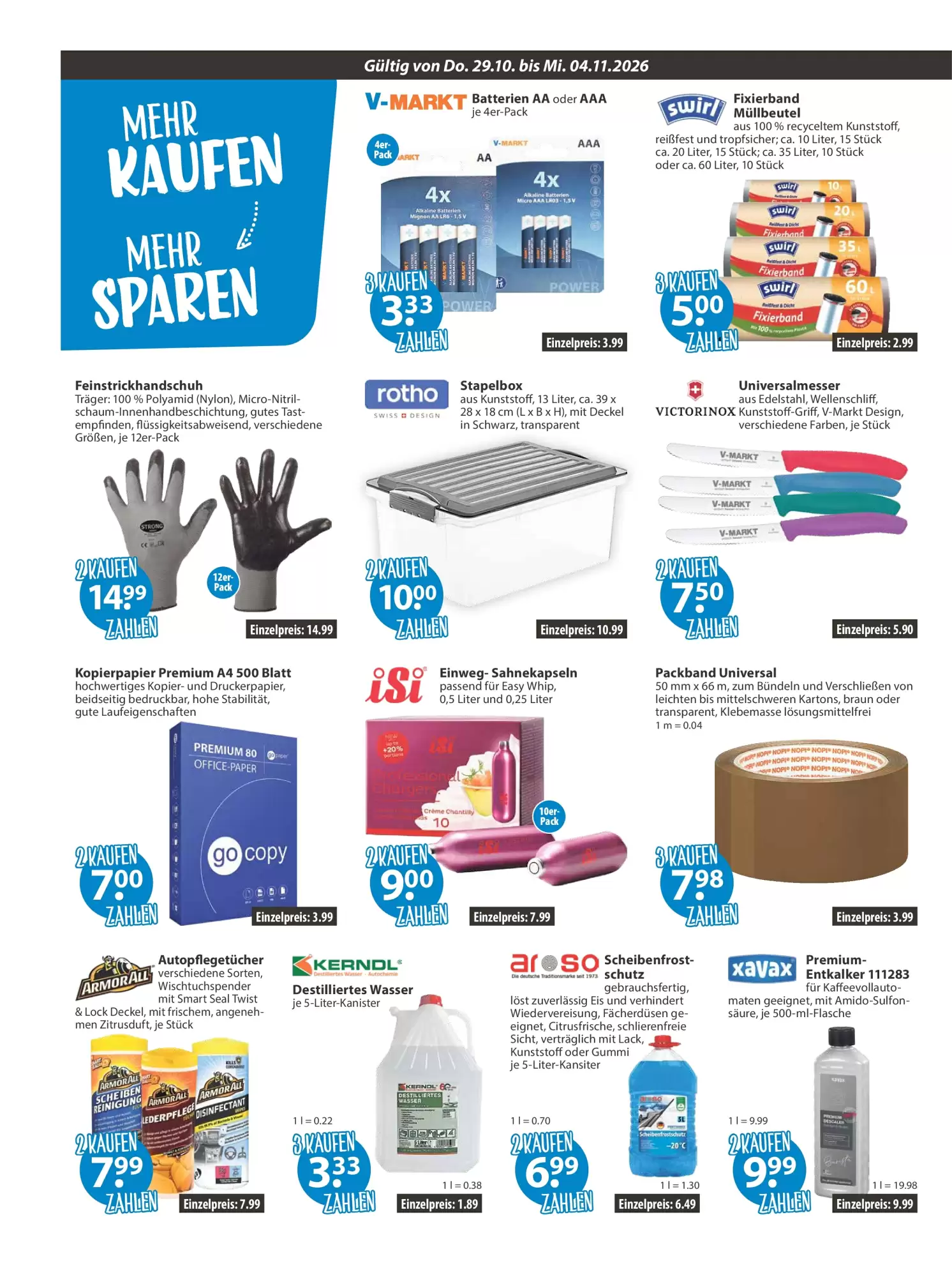 V Markt Prospekt (ab 29.10.2026) zum Blättern - Seite 14