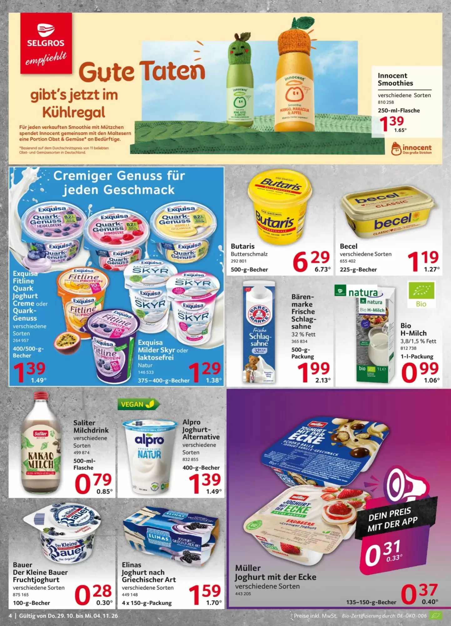 Selgros Prospekt (ab 29.10.2026) zum Blättern - Seite 4