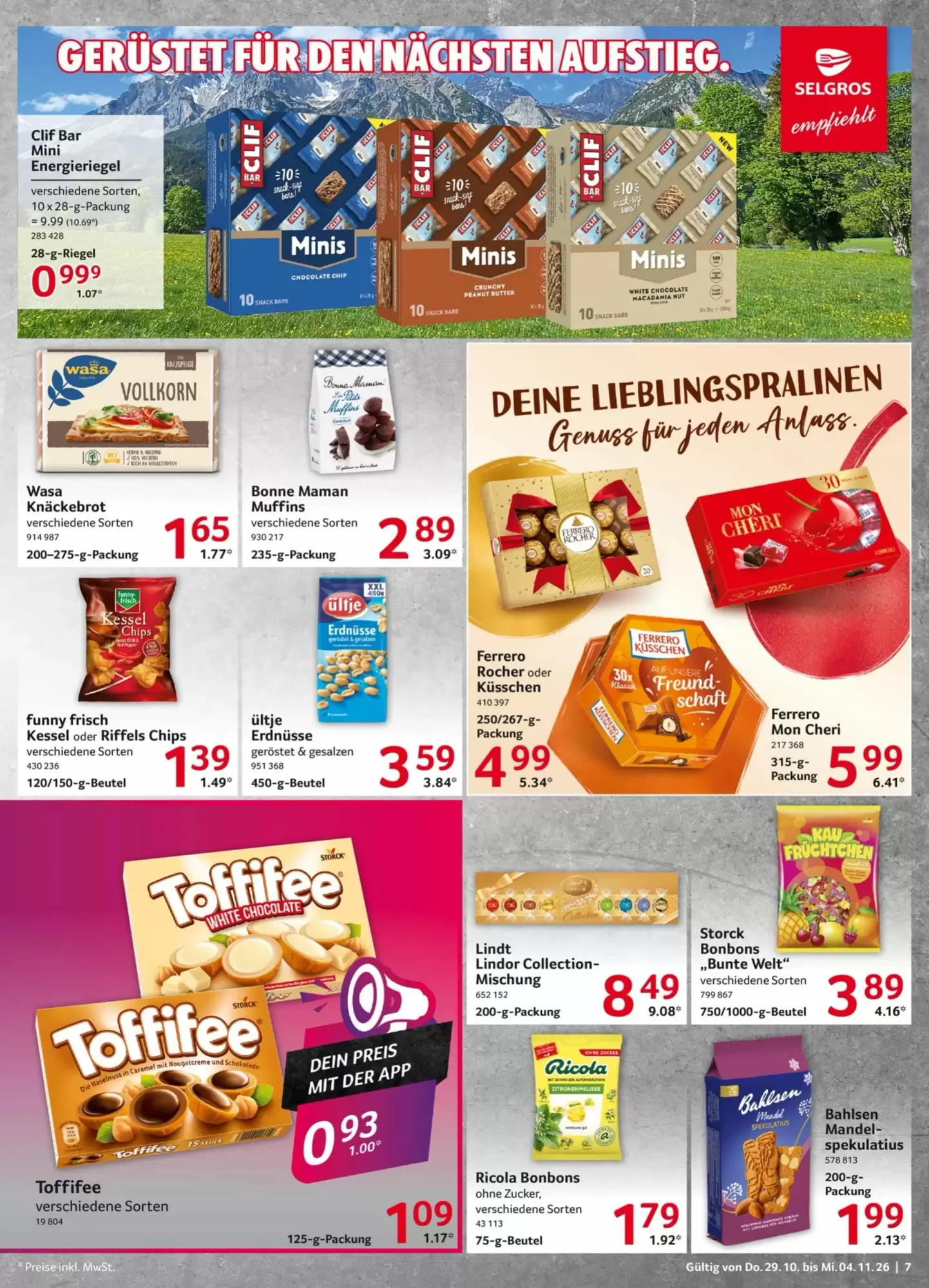 Selgros Prospekt (ab 29.10.2026) zum Blättern - Seite 7