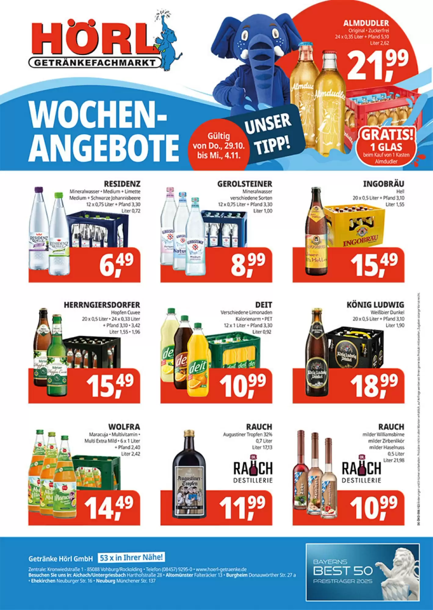 Hörl Getränke Prospekt (ab 29.10.2026) zum Blättern - Seite 2