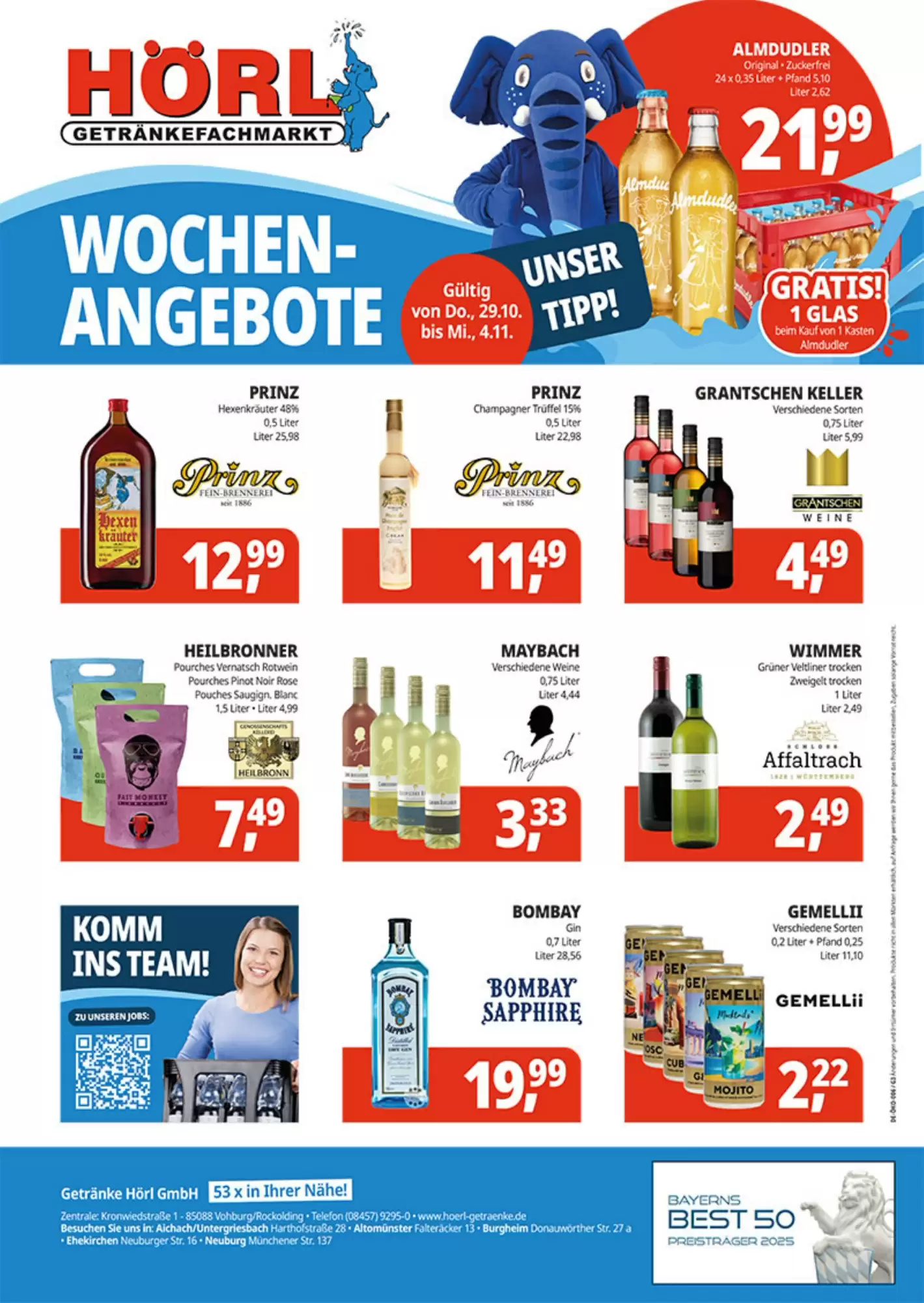 Hörl Getränke Prospekt (ab 29.10.2026) zum Blättern - Seite 3