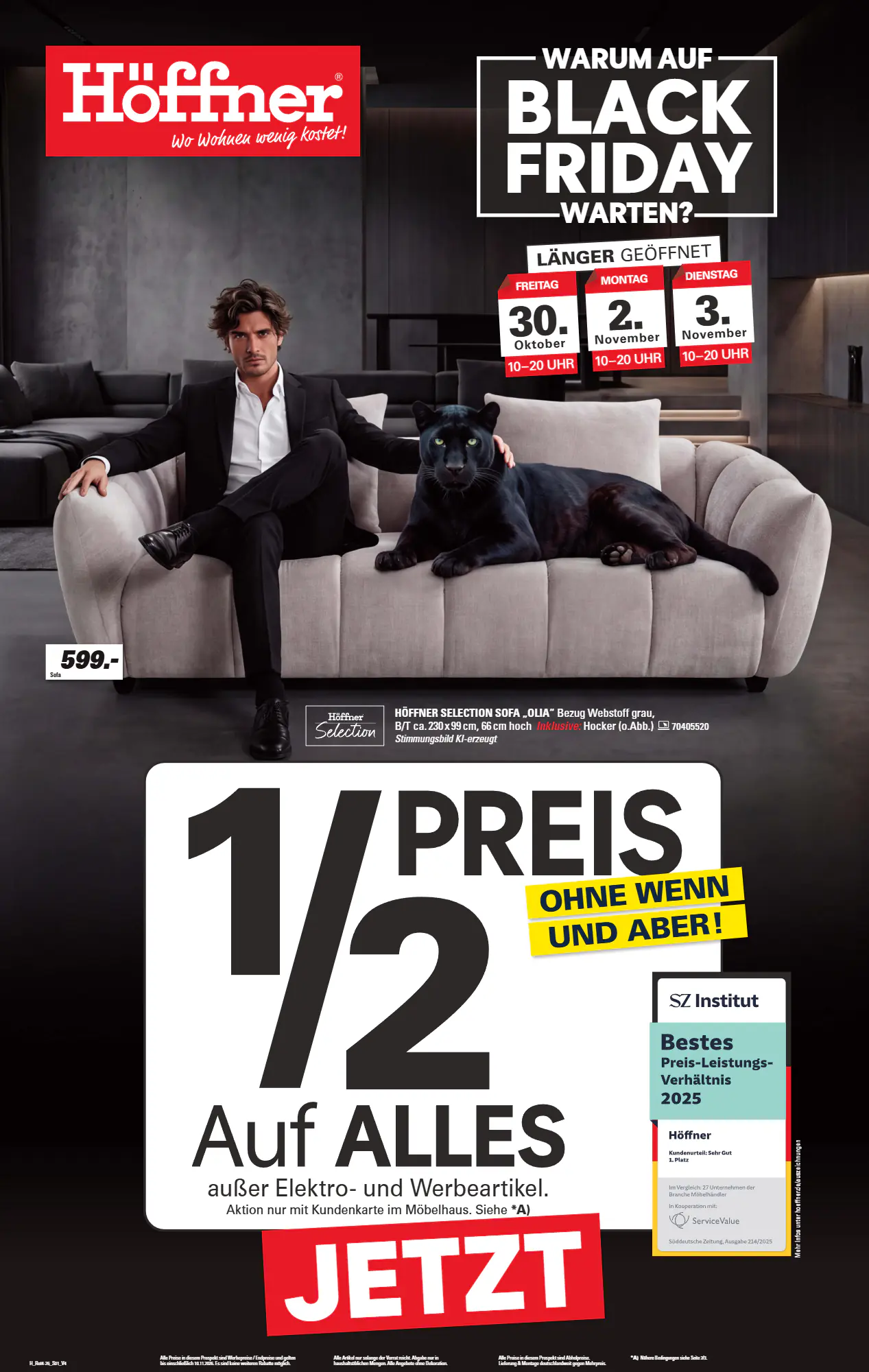 Höffner Prospekt (ab 30.10.2026) zum Blättern - Seite 1