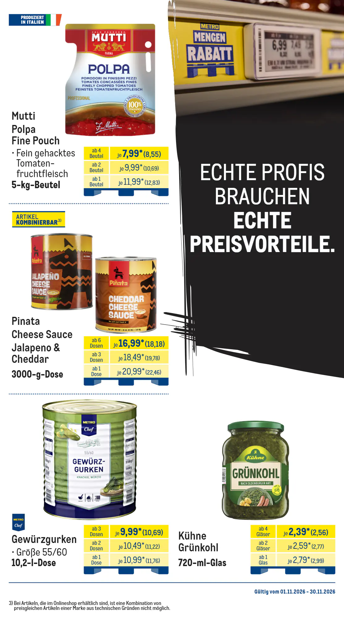 METRO Prospekt (ab 01.11.2026) zum Blättern - Seite 11