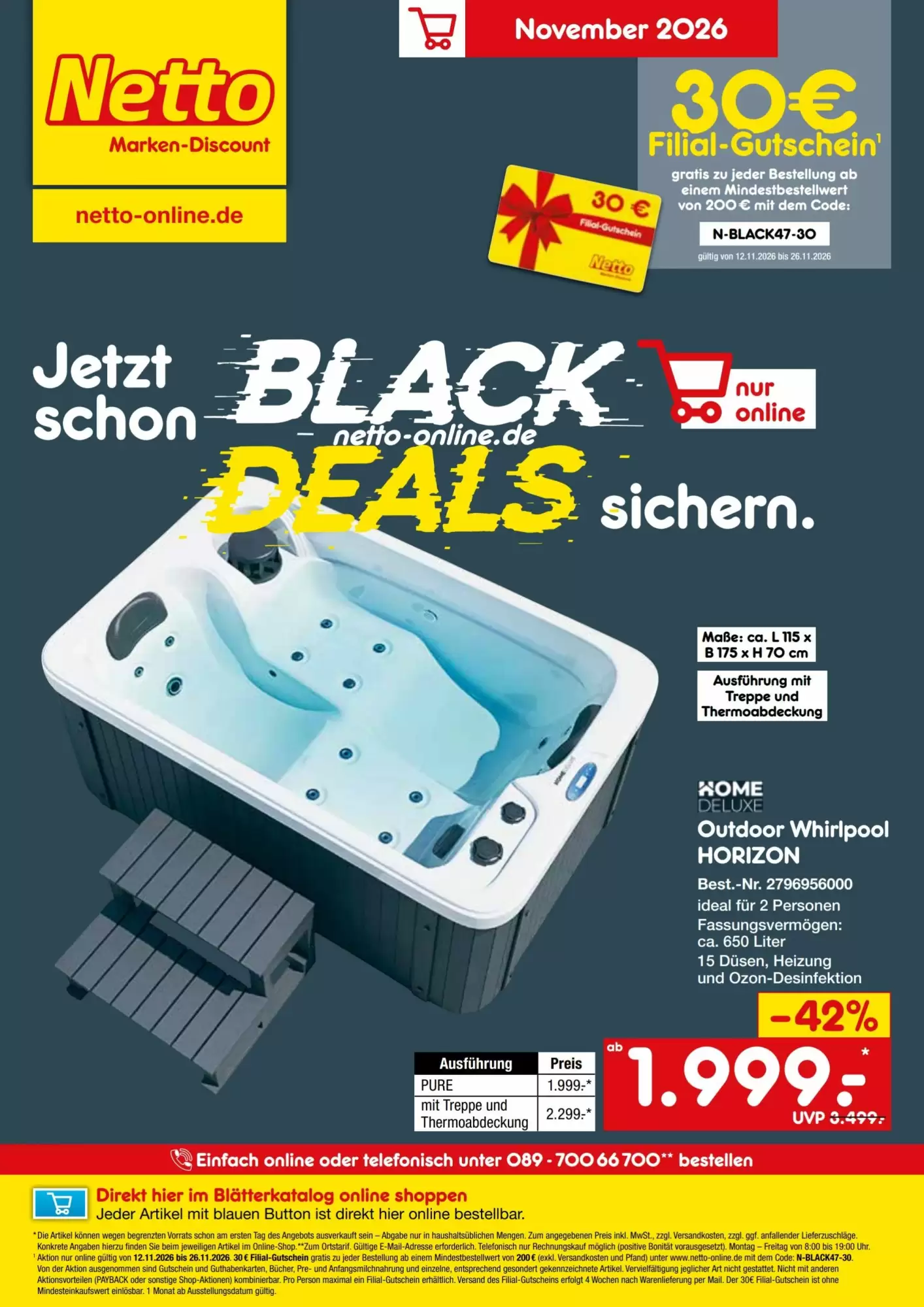 Netto Marken-Discount Prospekt (ab 01.11.2026) zum Blättern - Seite 1