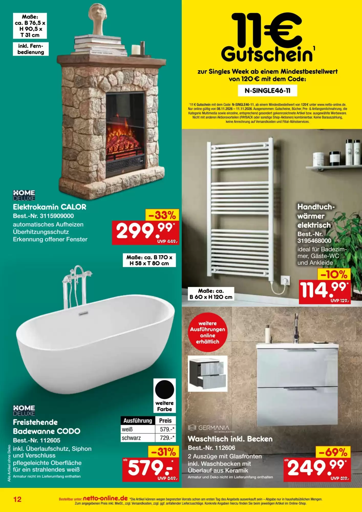 Netto Marken-Discount Prospekt (ab 01.11.2026) zum Blättern - Seite 12