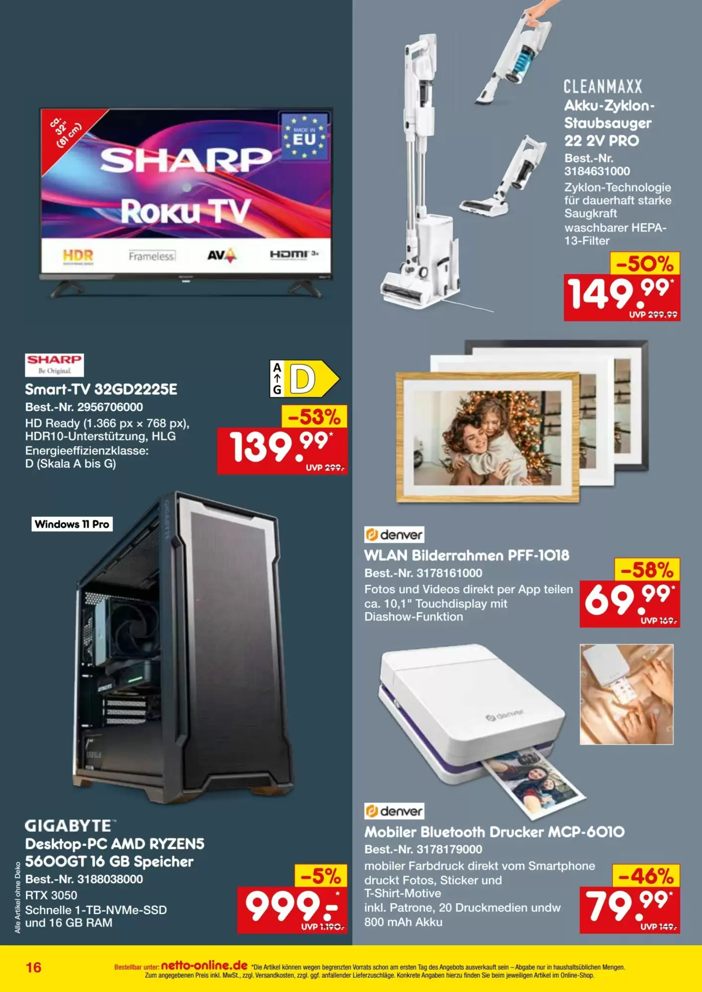 Netto Marken-Discount Prospekt (ab 01.11.2026) zum Blättern - Seite 16