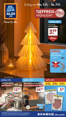 Aldi Süd Prospekt (ab 02.11.2026) zum Blättern