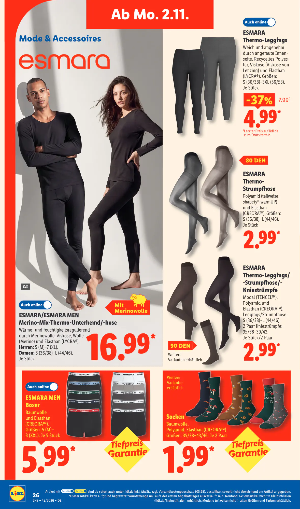 Lidl Prospekt (ab 02.11.2026) zum Blättern - Seite 14