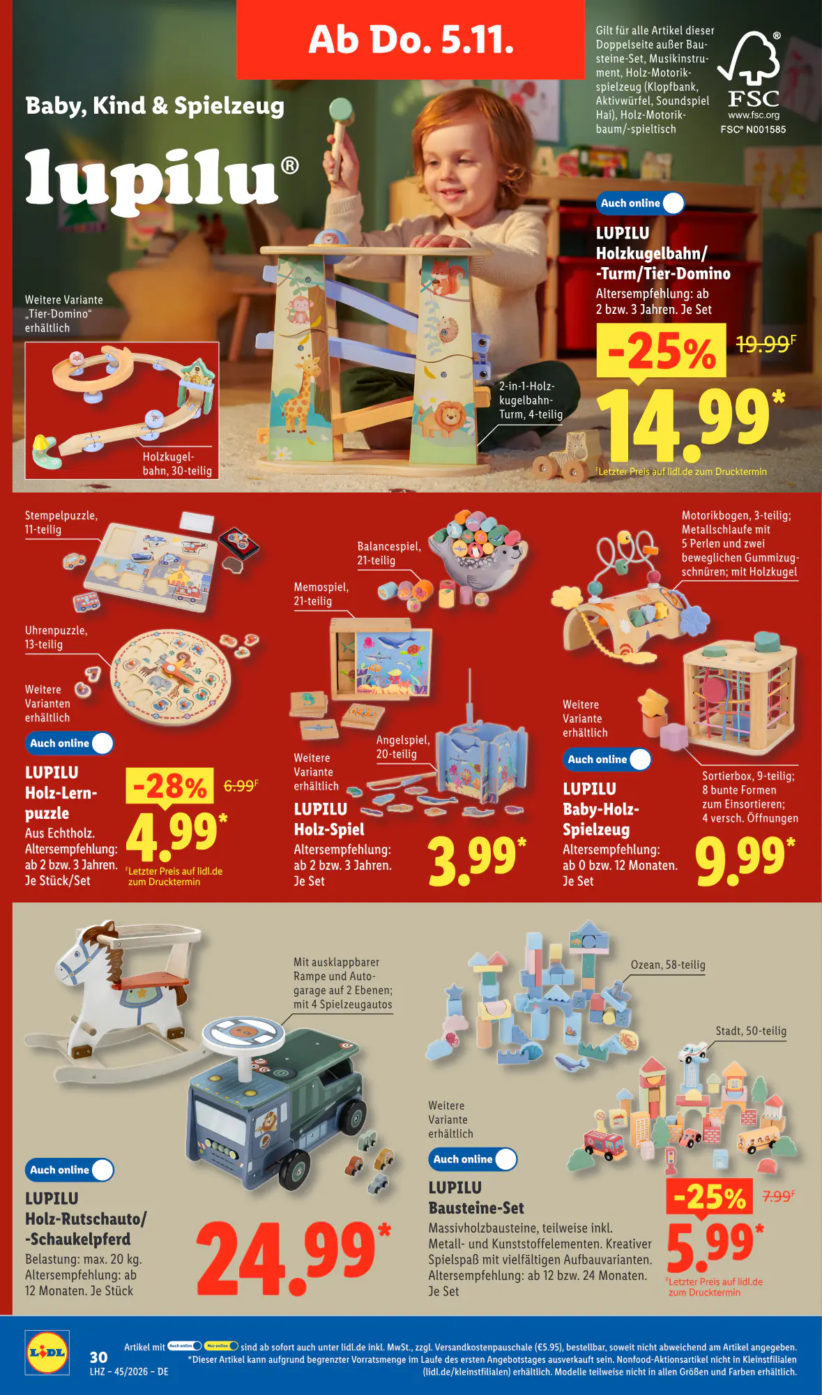 Lidl Prospekt (ab 02.11.2026) zum Blättern - Seite 20