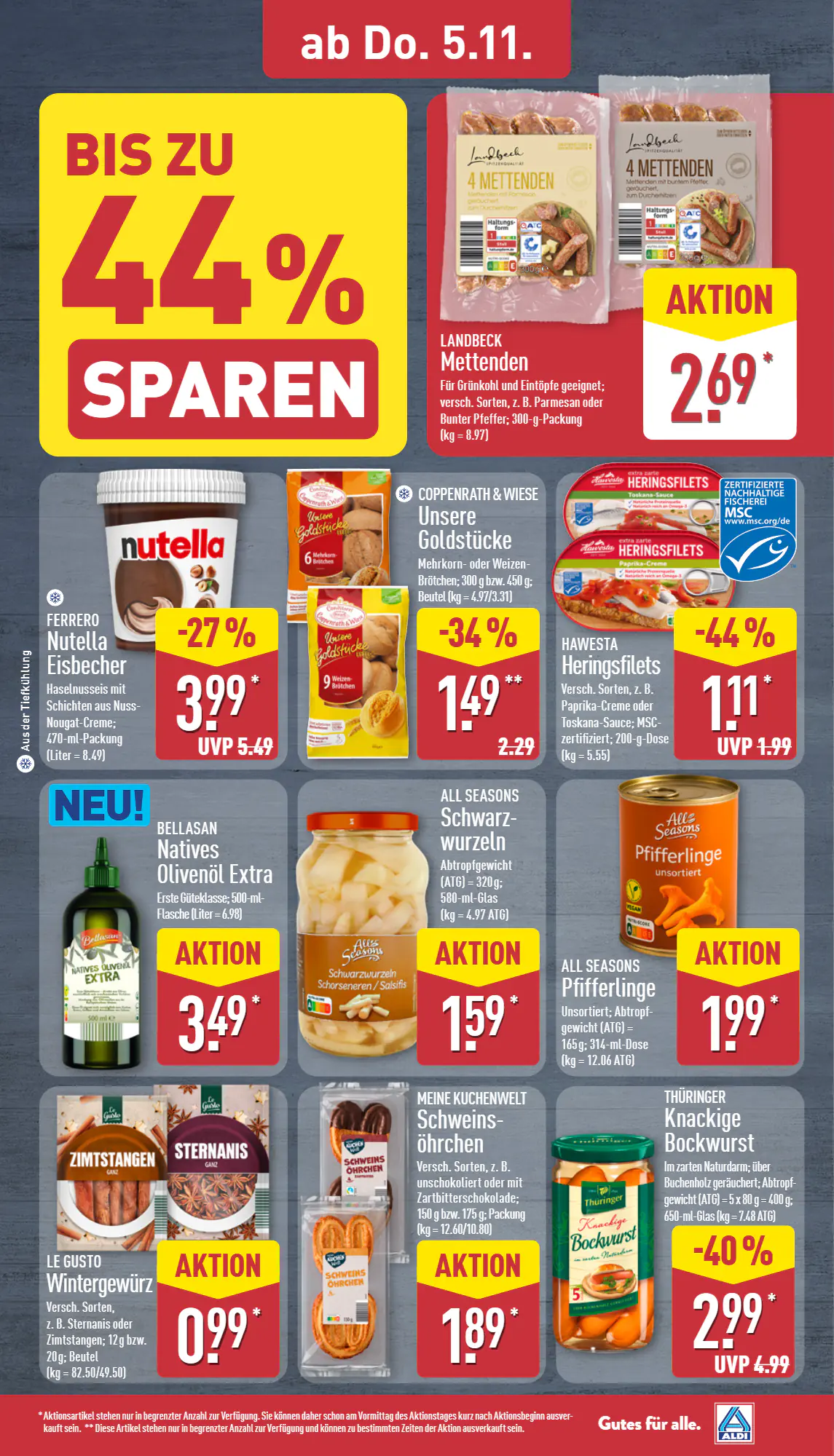 Aldi Nord Prospekt (ab 02.11.2026) zum Blättern - Seite 32