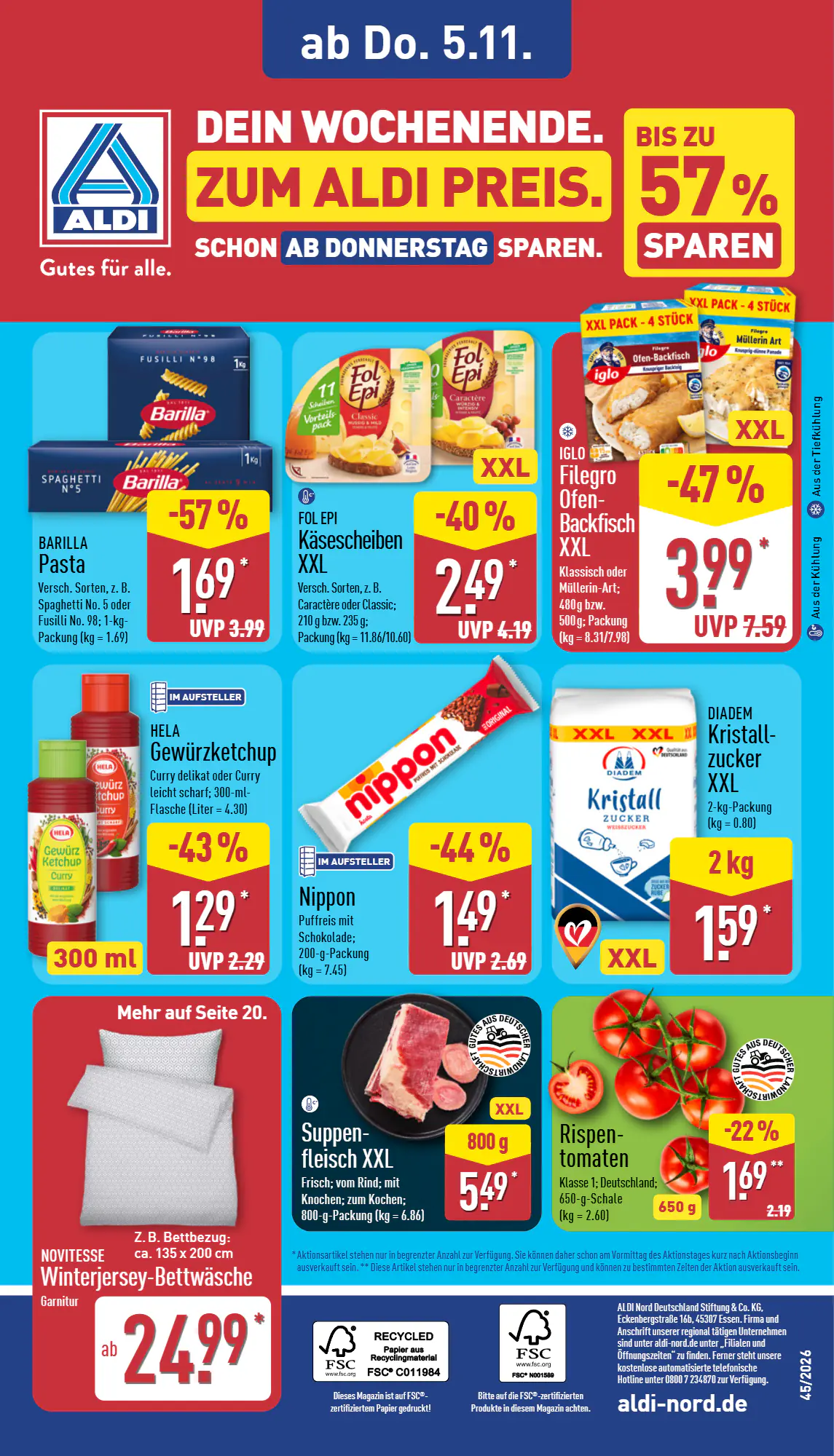 Aldi Nord Prospekt (ab 02.11.2026) zum Blättern - Seite 35