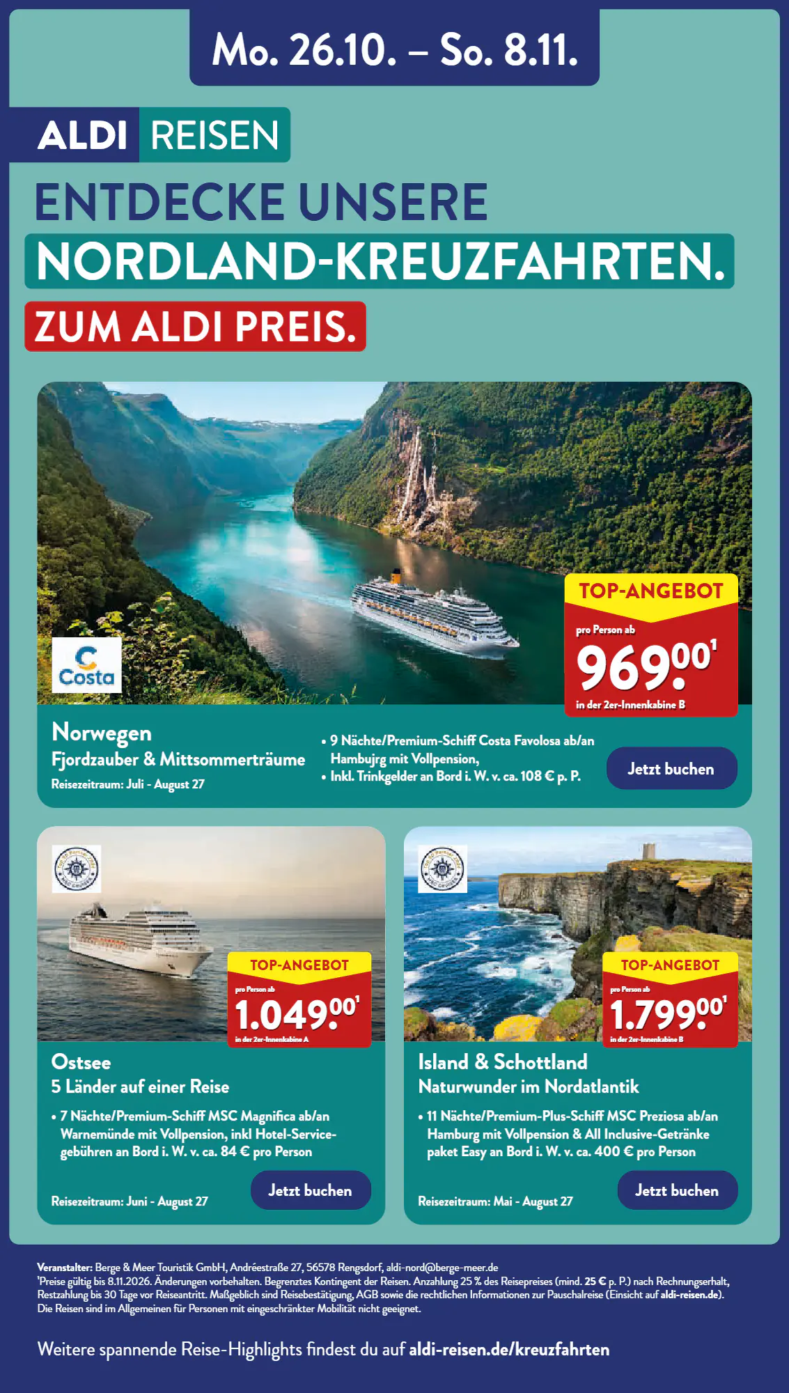 Aldi Nord Prospekt (ab 02.11.2026) zum Blättern - Seite 39
