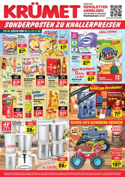 Krümet Sonderposten Prospekt (ab 02.11.2026) zum Blättern