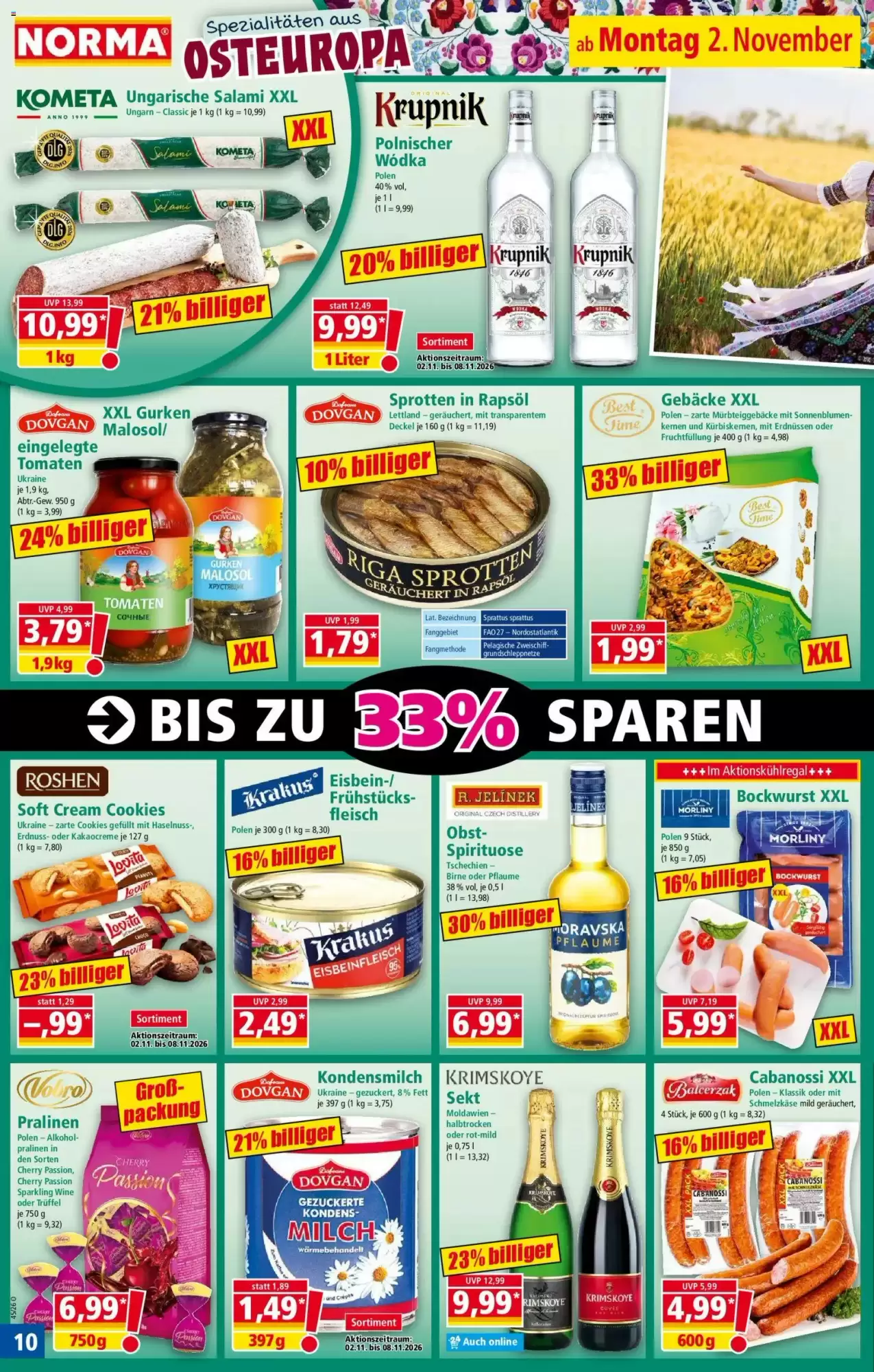 Norma Prospekt (ab 02.11.2026) zum Blättern - Seite 10