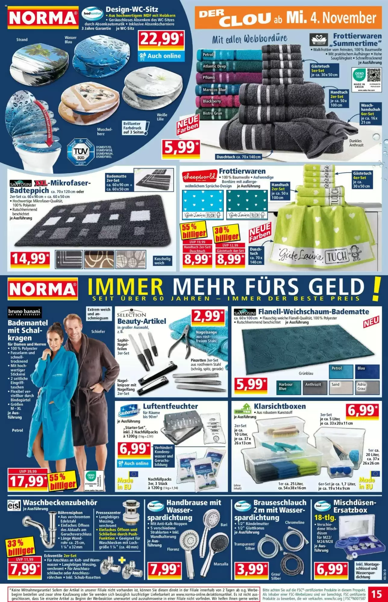 Norma Prospekt (ab 02.11.2026) zum Blättern - Seite 15