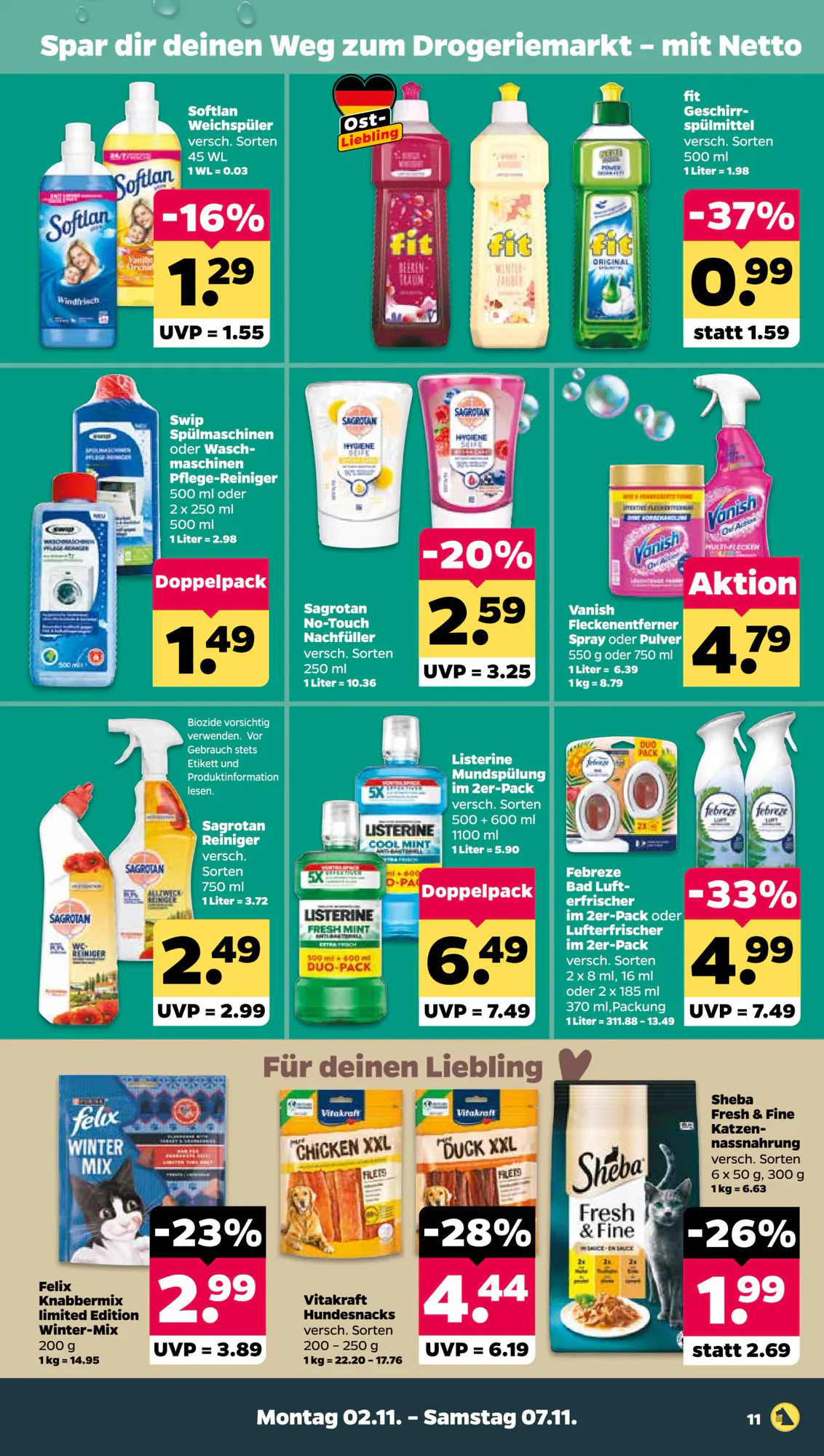NETTO Prospekt (ab 02.11.2026) zum Blättern - Seite 13