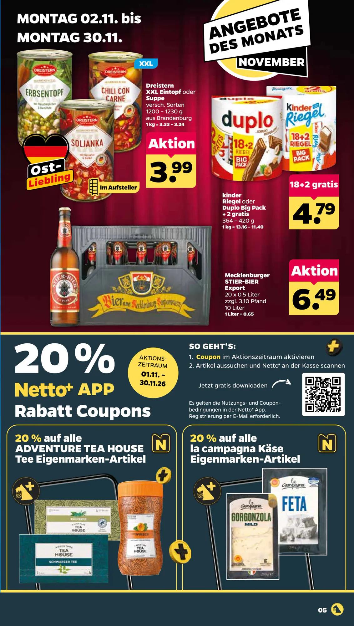NETTO Prospekt (ab 02.11.2026) zum Blättern - Seite 5