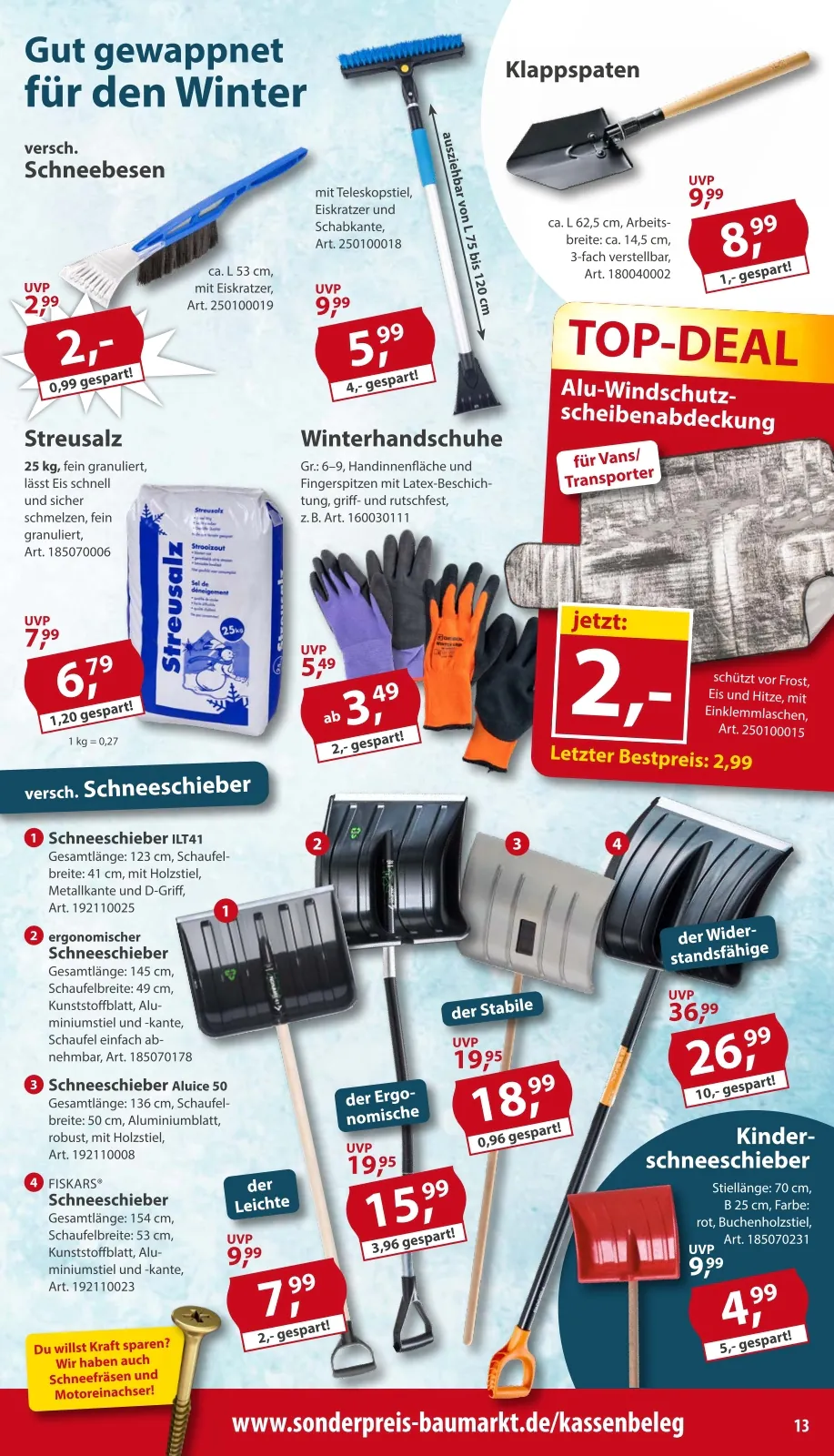 Sonderpreis Baumarkt Prospekt (ab 02.11.2026) zum Blättern - Seite 13