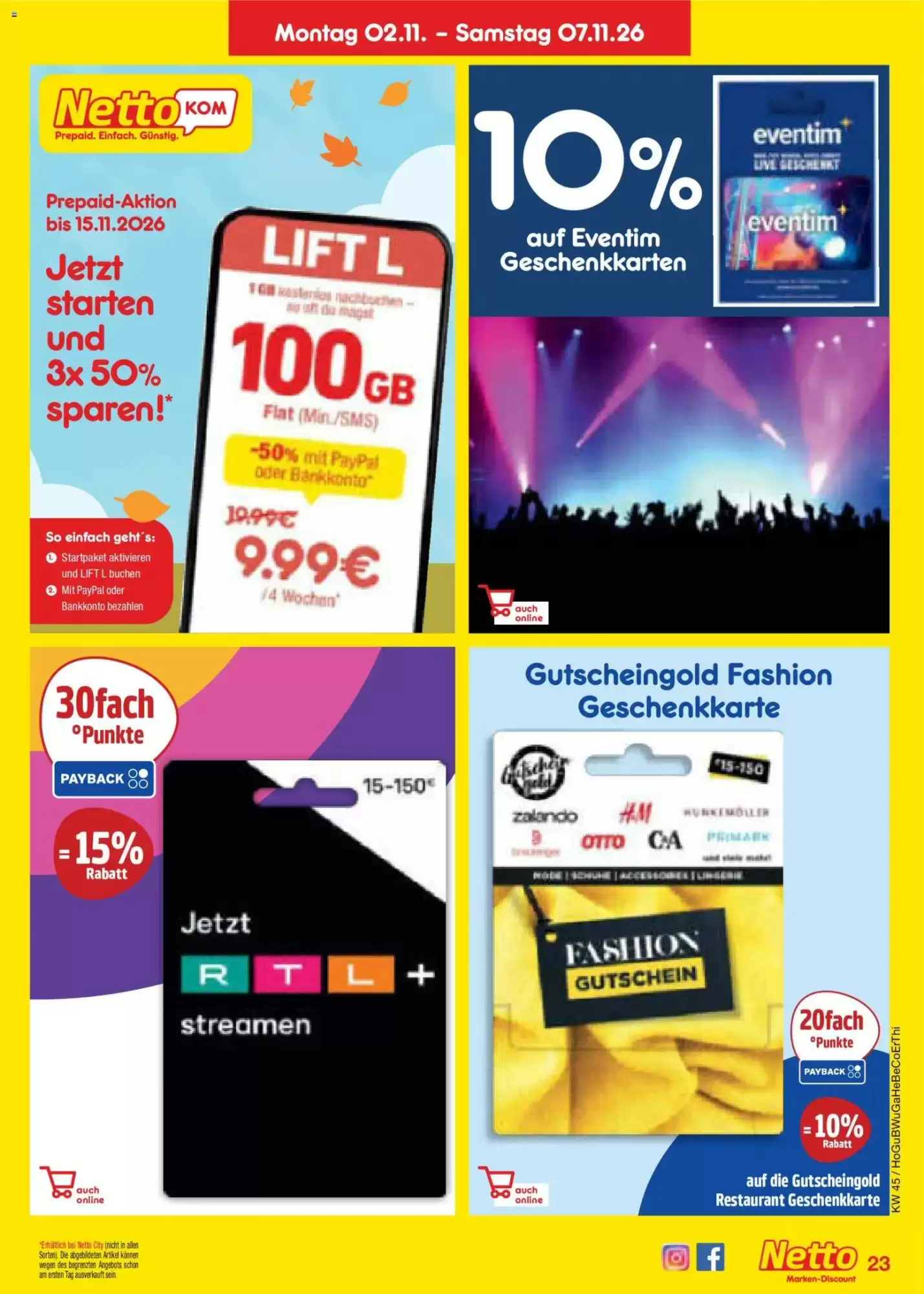 Netto Marken-Discount Prospekt (ab 02.11.2026) zum Blättern - Seite 33