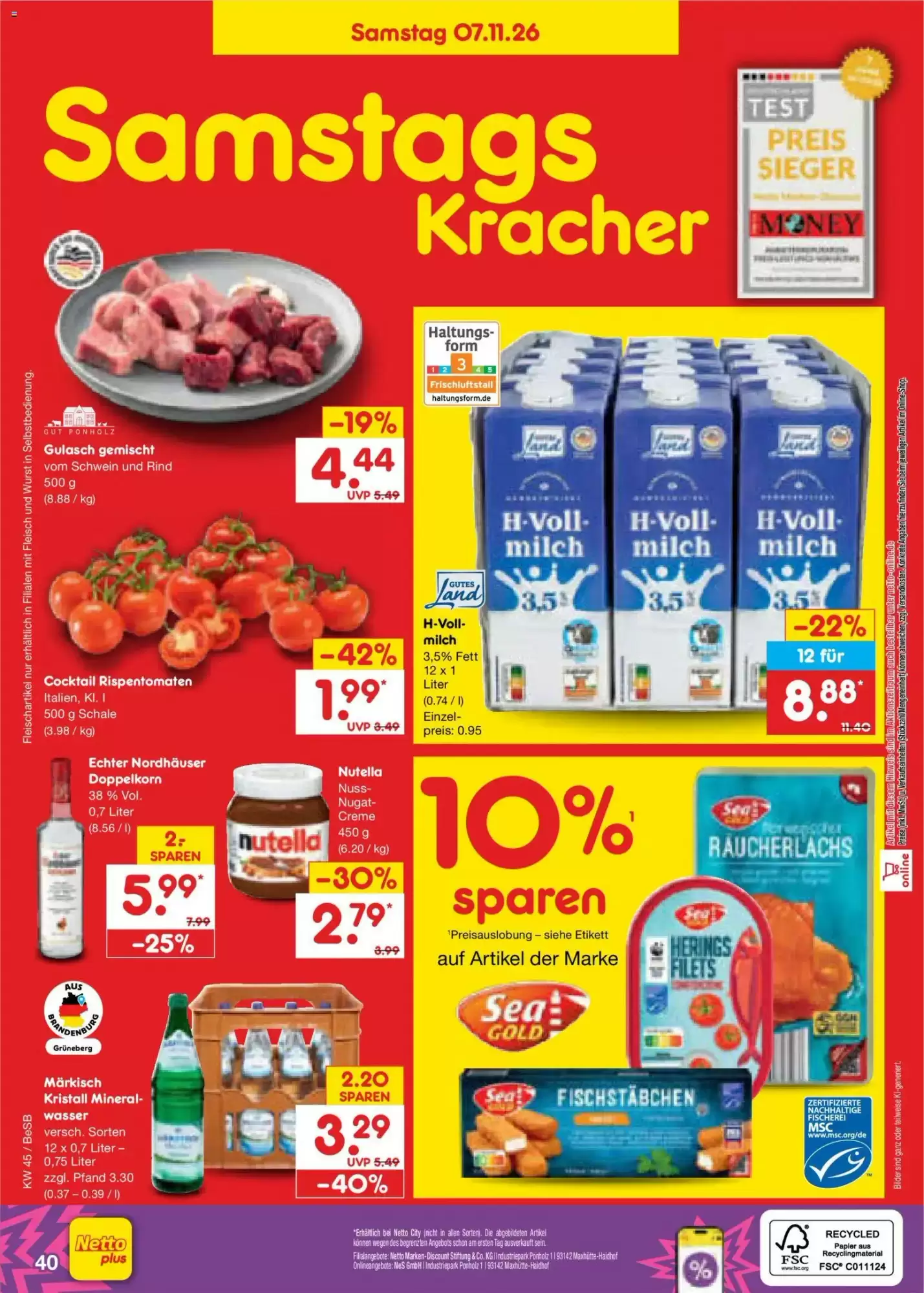Netto Marken-Discount Prospekt (ab 02.11.2026) zum Blättern - Seite 60